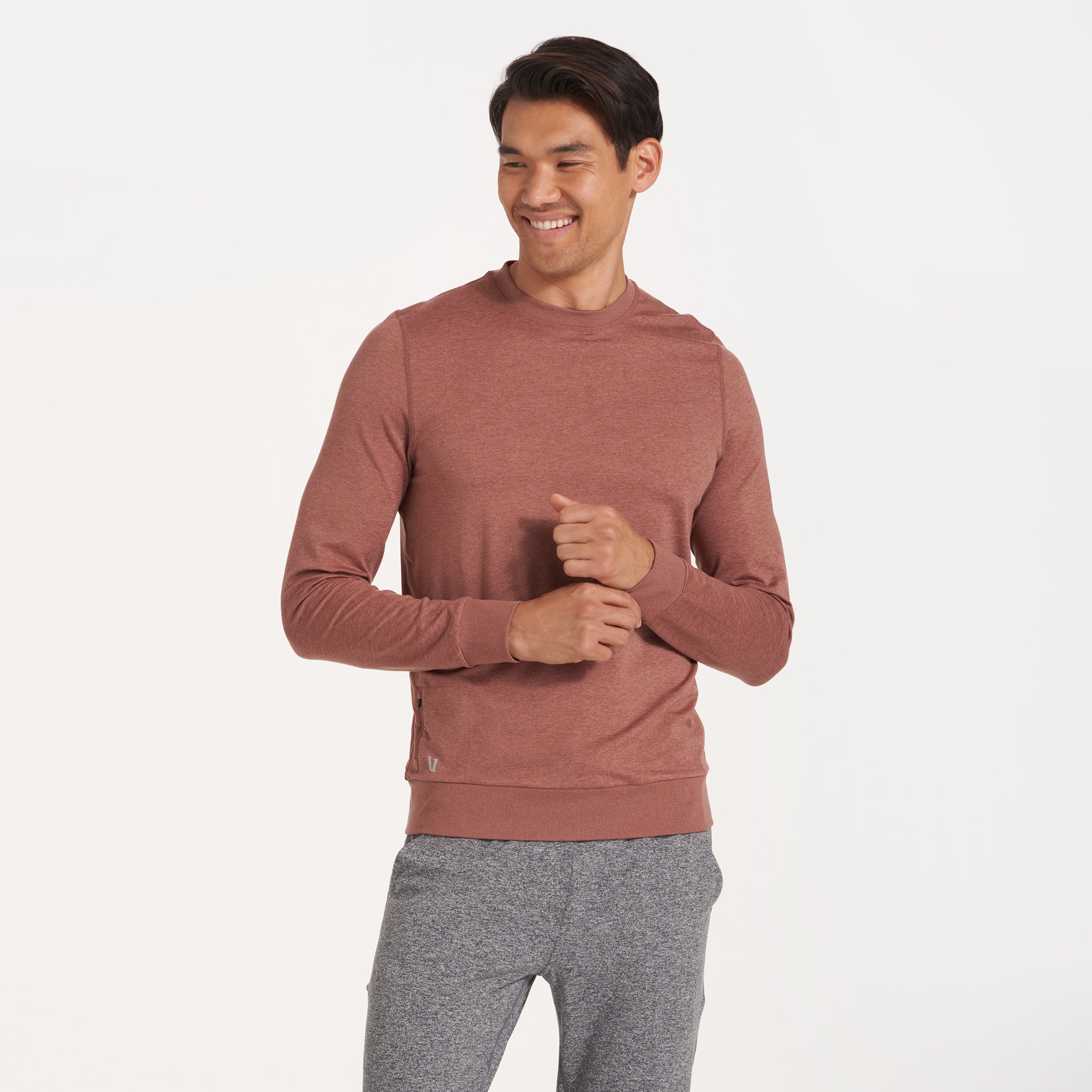 Ponto Performance Crew | Terracotta Heather - Image 2