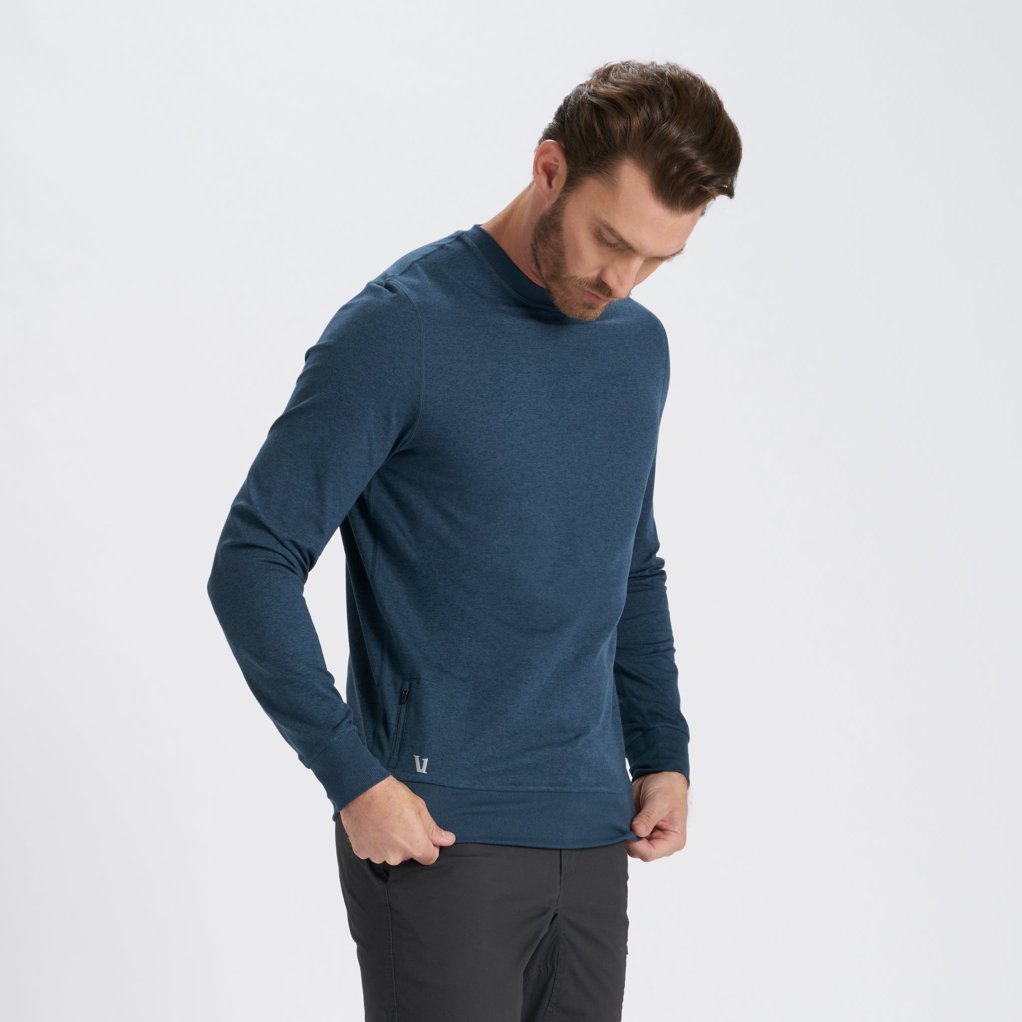 Ponto Performance Crew | Indigo Heather - Image 2