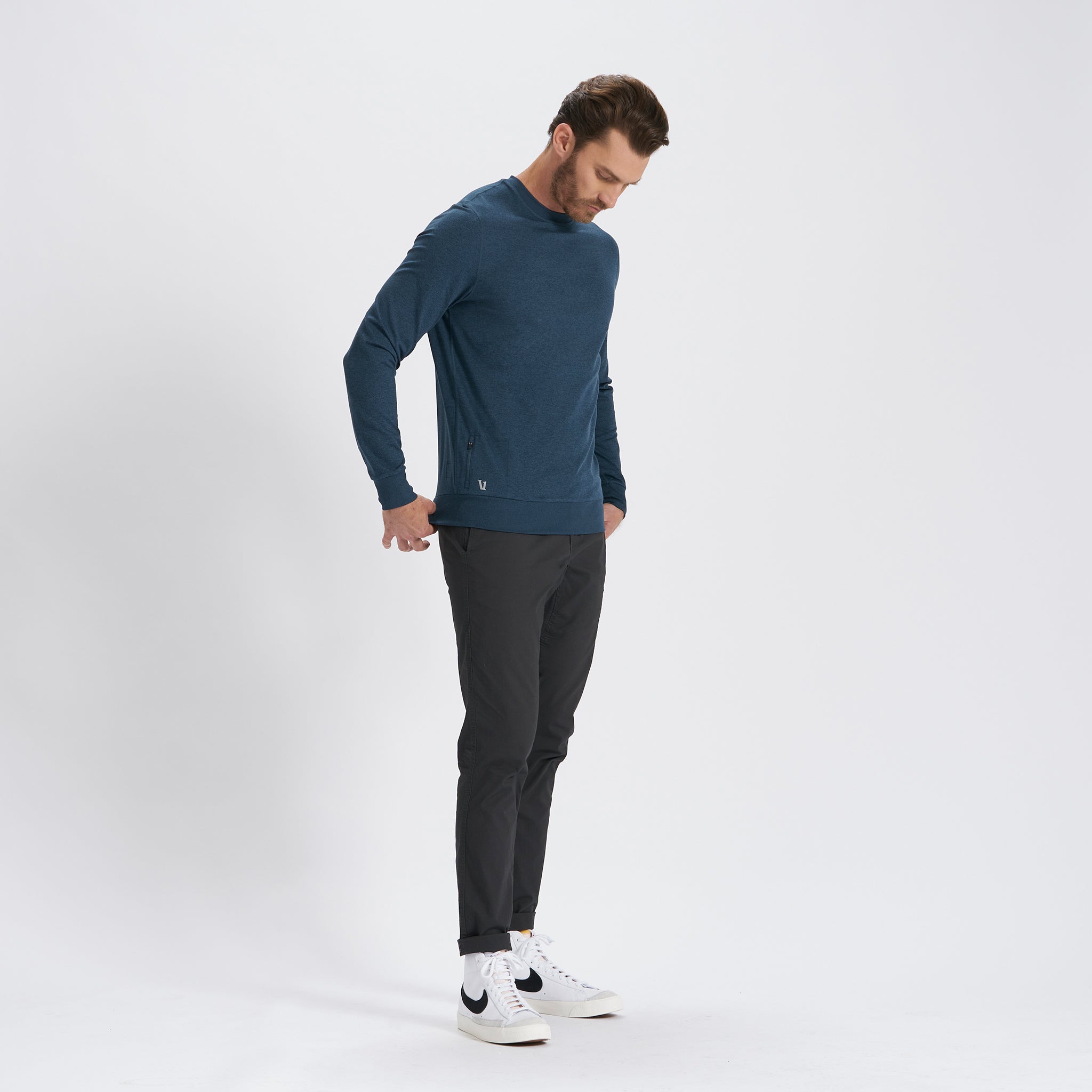 Ponto Performance Crew | Indigo Heather - Image 4