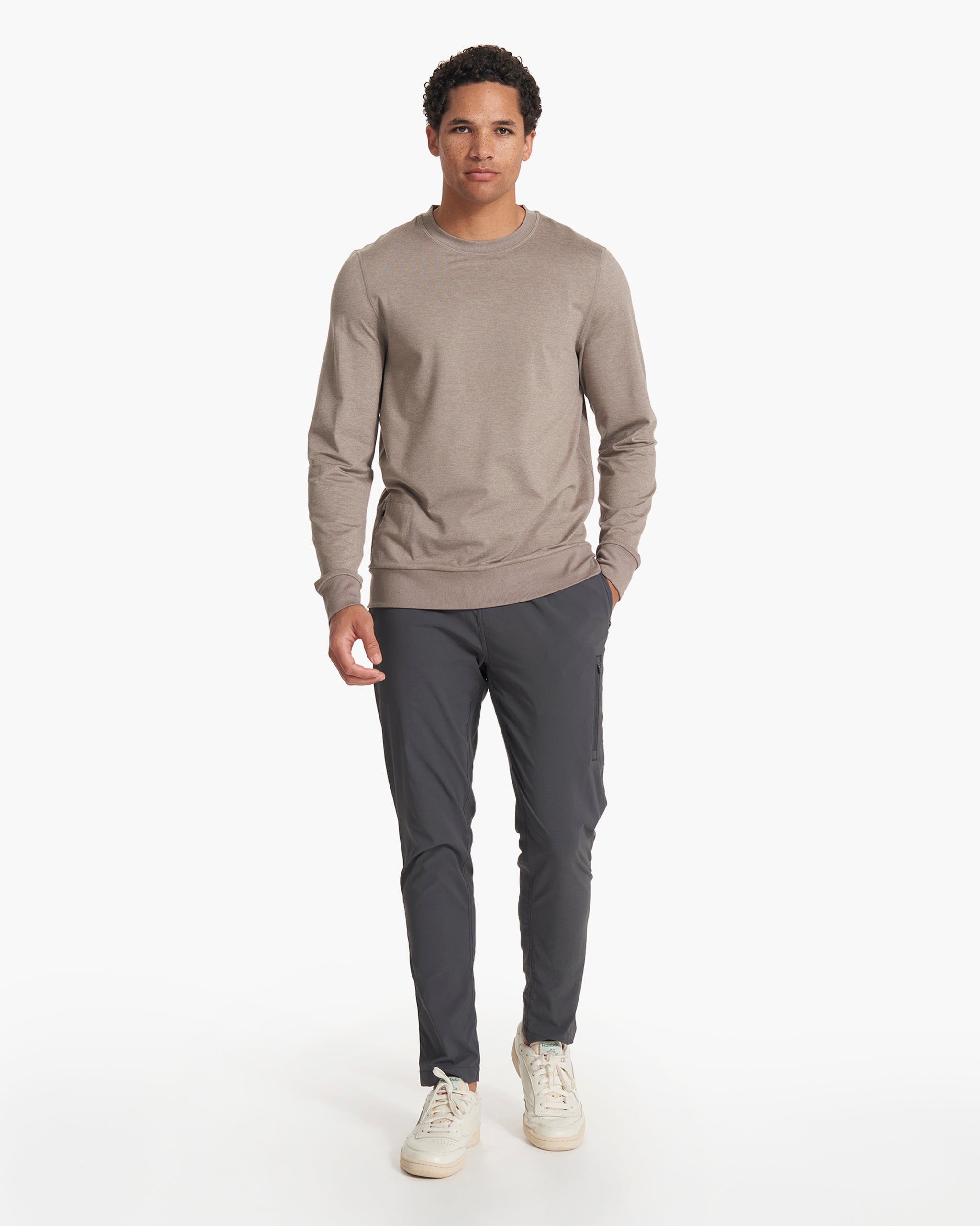 Ponto Performance Crew | Walnut Heather - Image 5