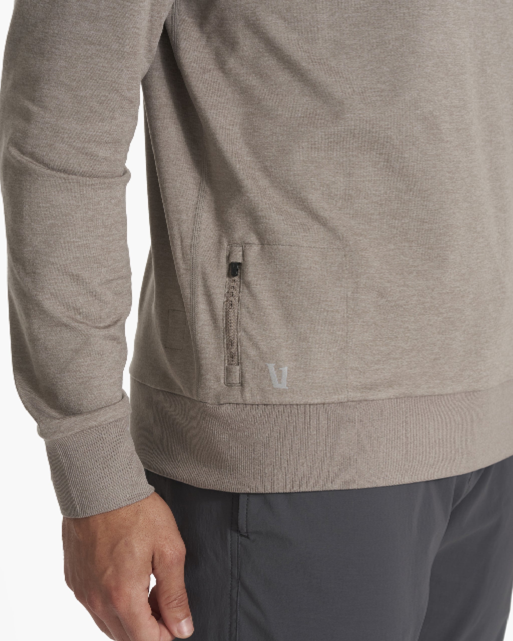 Ponto Performance Crew | Walnut Heather - Image 4