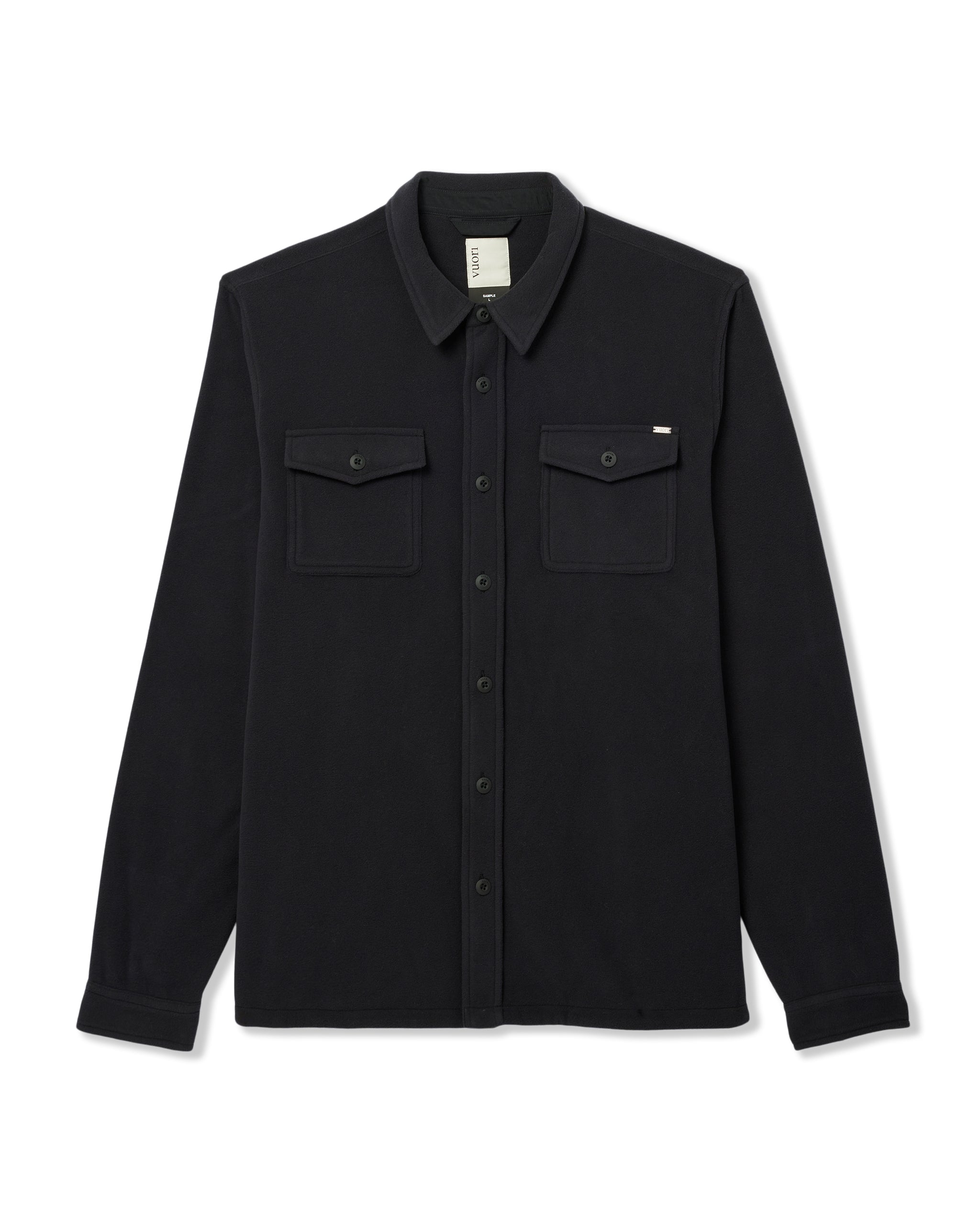 Aspen Shirt Jacket | Black - Image 6