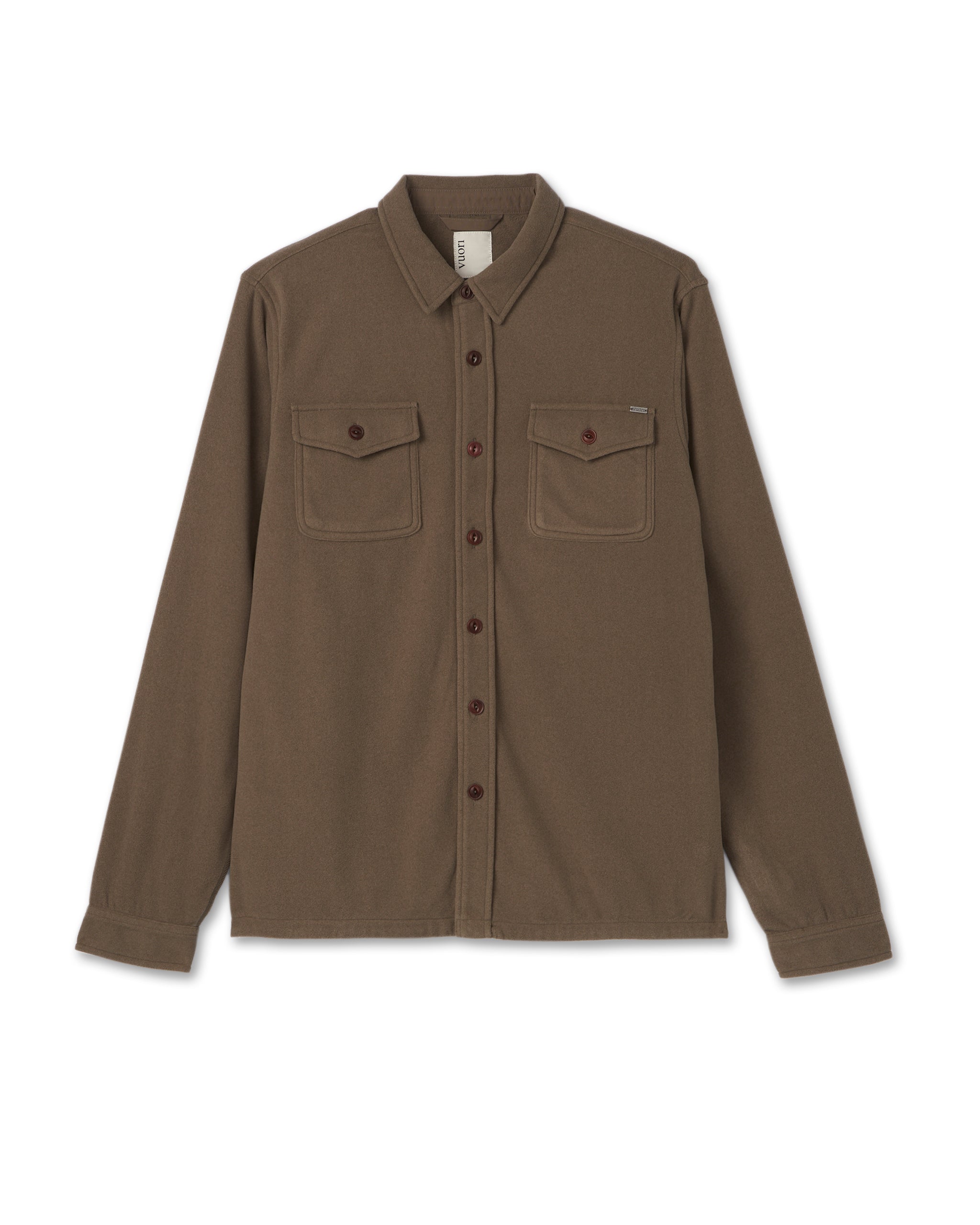 Aspen Shirt Jacket | Greige Heather - Image 5