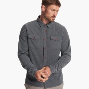 Aspen Shirt Jacket | Heather Grey