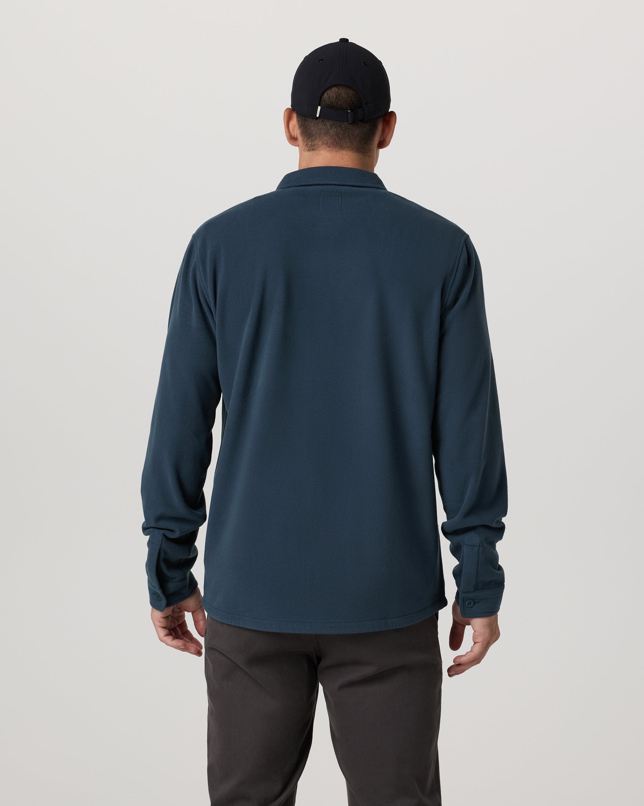 Aspen Shirt Jacket | Ocean Blue - Image 5