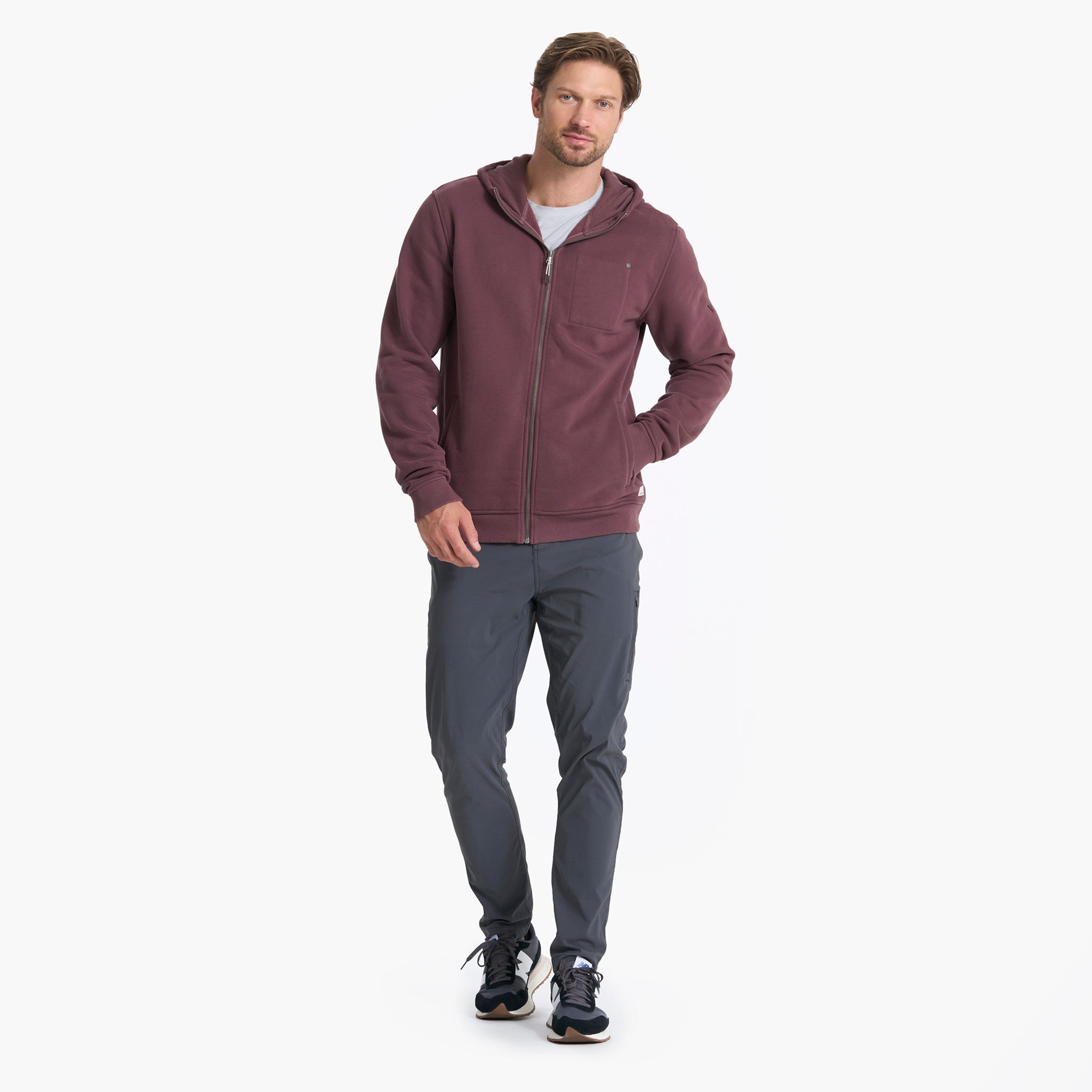 Seaside Hoodie | Chestnut - Image 4