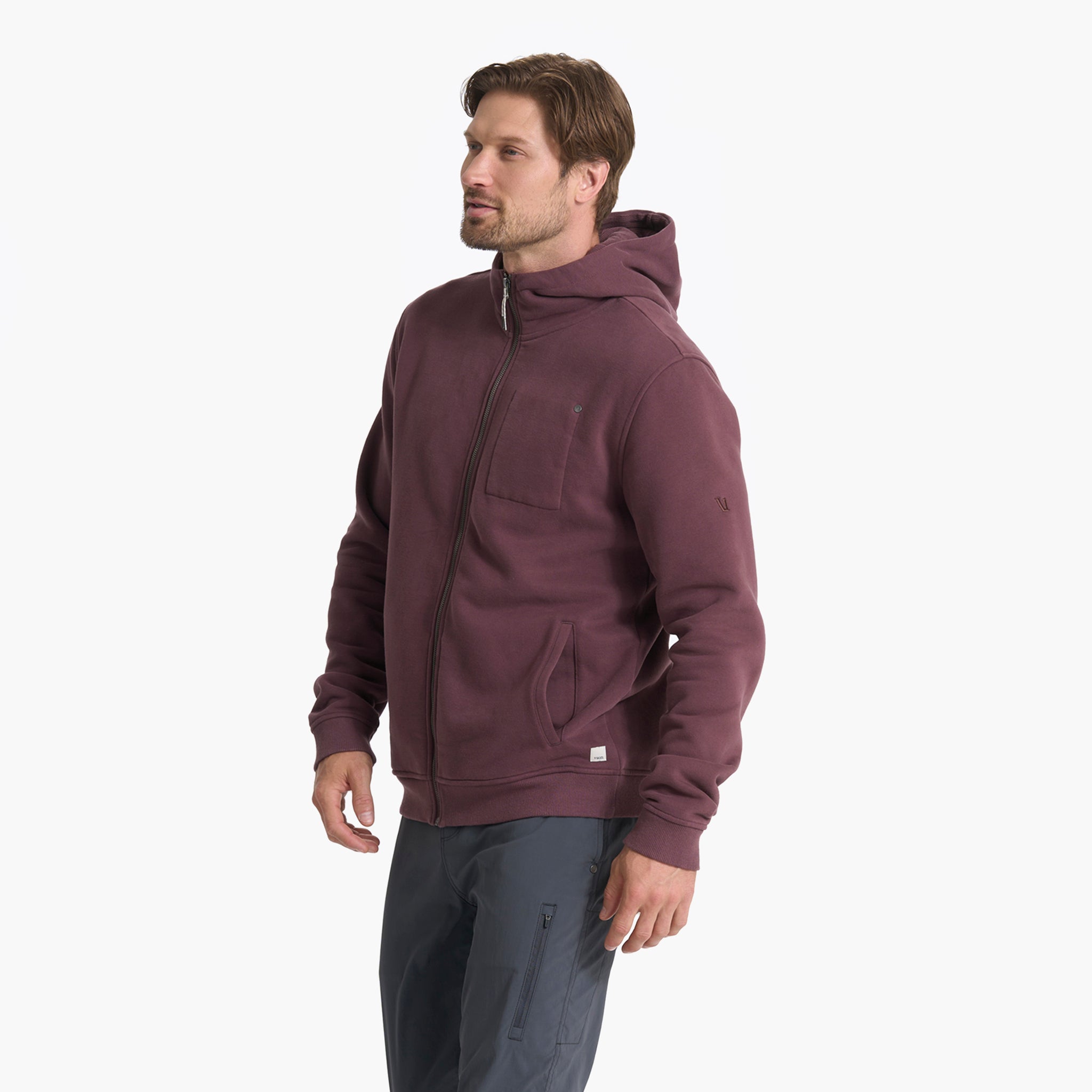 Seaside Hoodie | Chestnut - Image 2