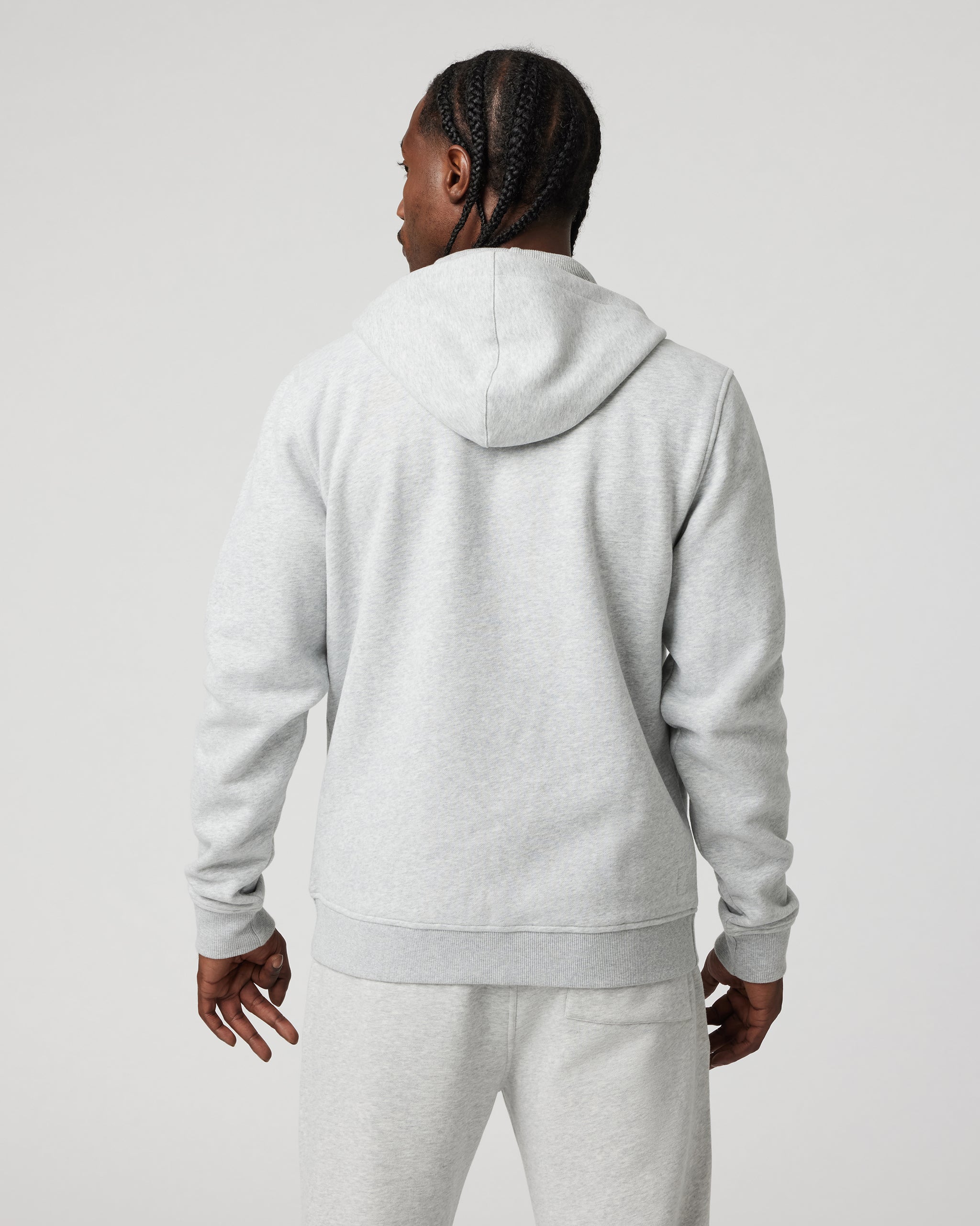 Seaside Hoodie | Light Heather Grey - Image 3