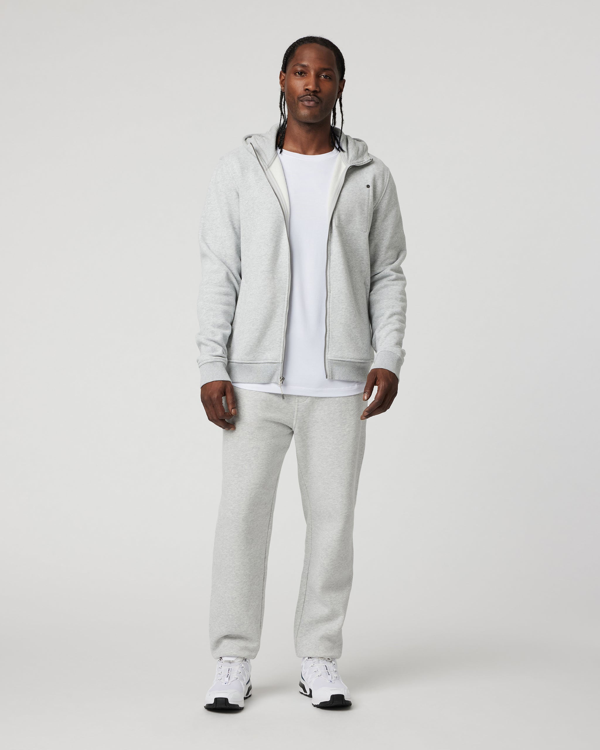 Seaside Hoodie | Light Heather Grey - Image 5