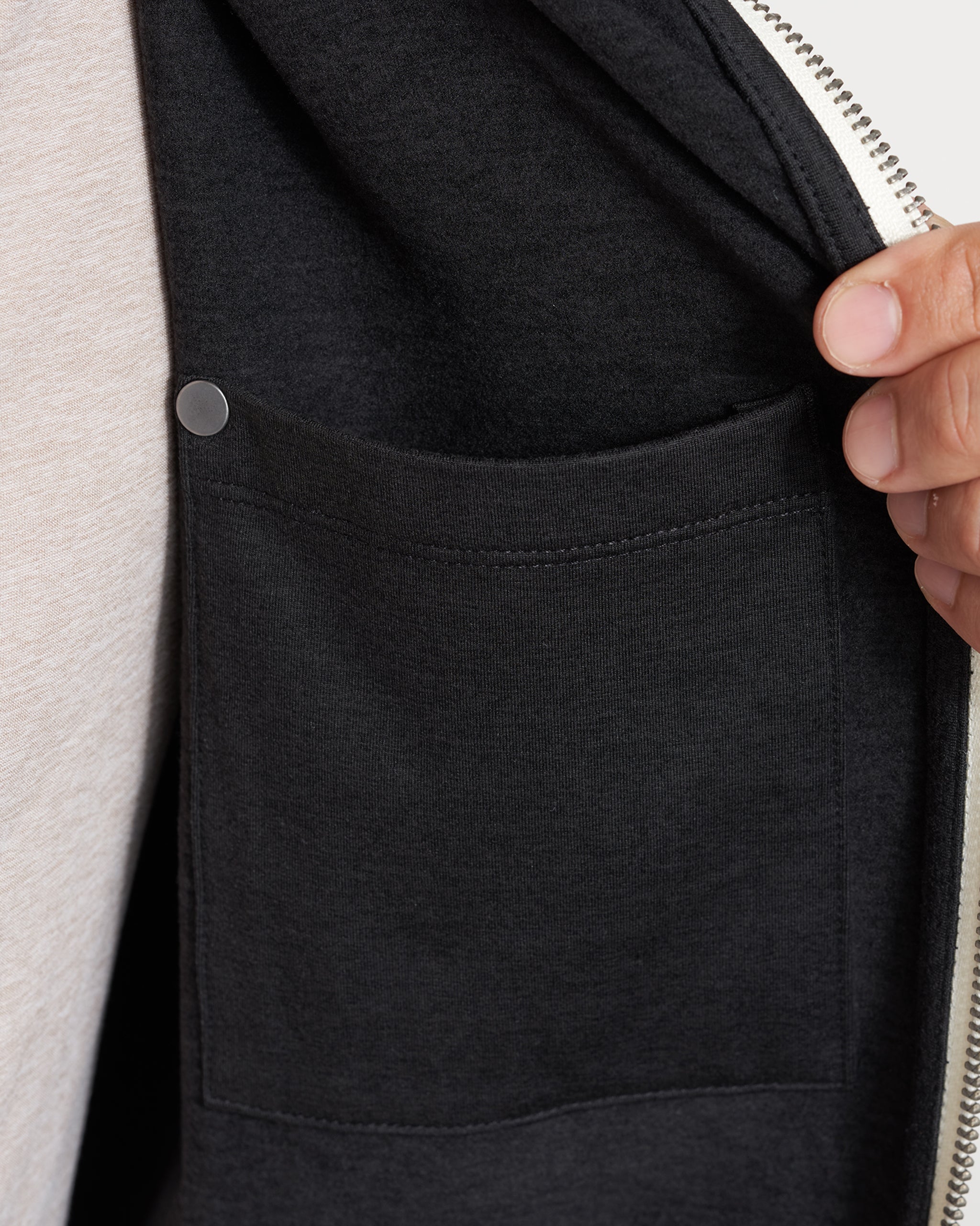 Coronado Hoodie | Black Heather - Image 3
