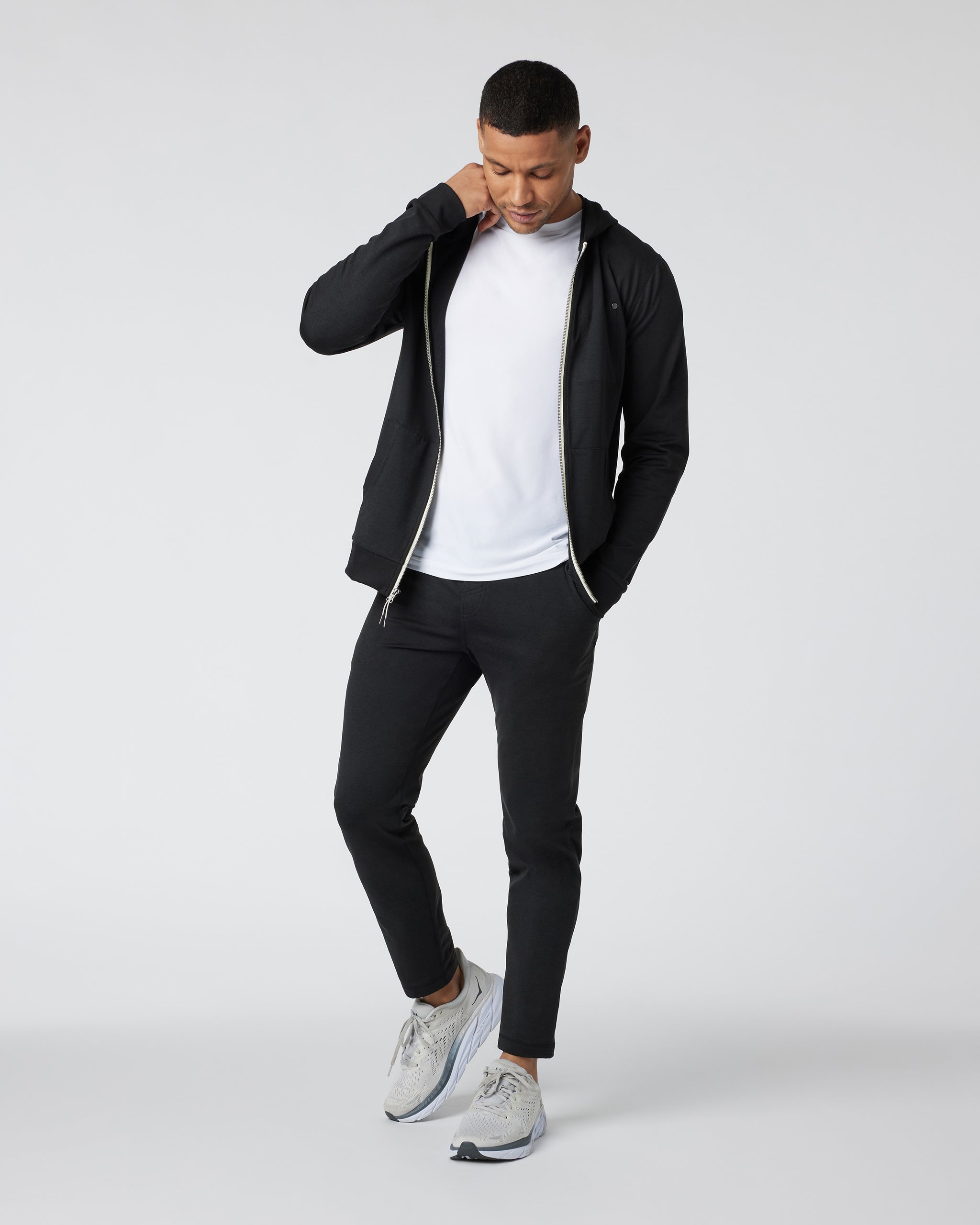 Coronado Hoodie | Black Heather - Image 2
