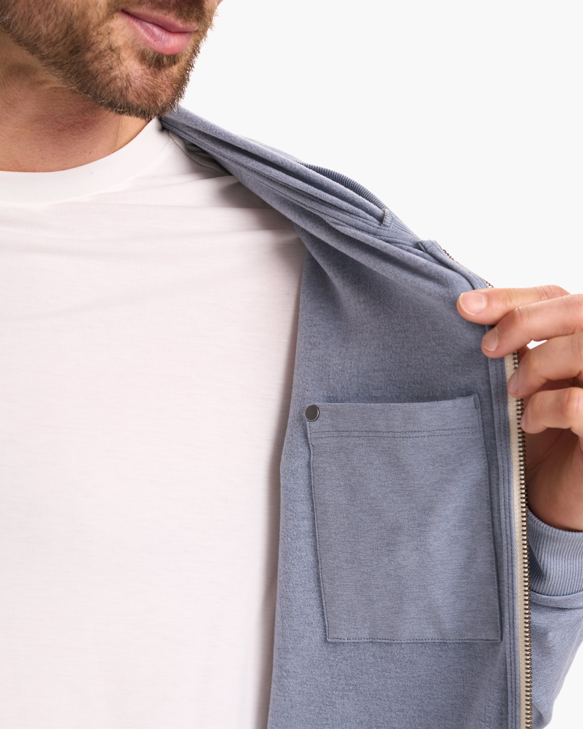 Coronado Hoodie | Flint Heather - Image 4