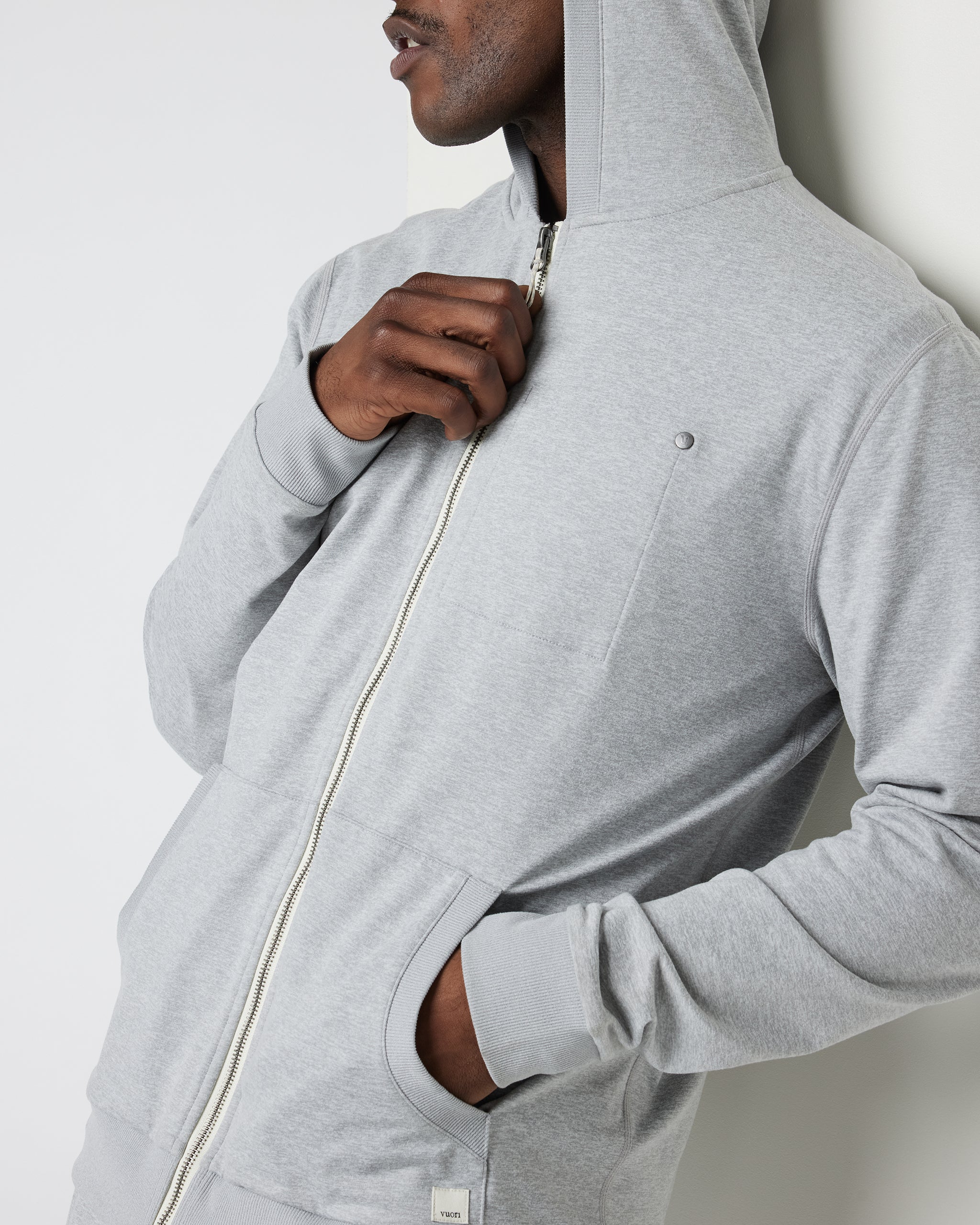 Coronado Hoodie | Light Heather Grey - Image 4