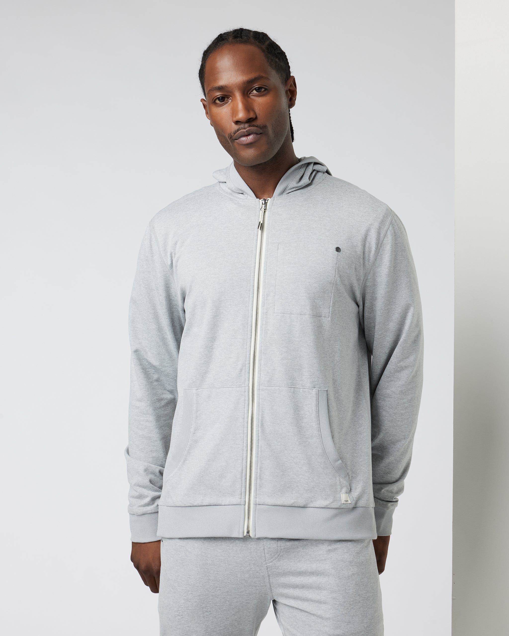 Coronado Hoodie | Light Heather Grey