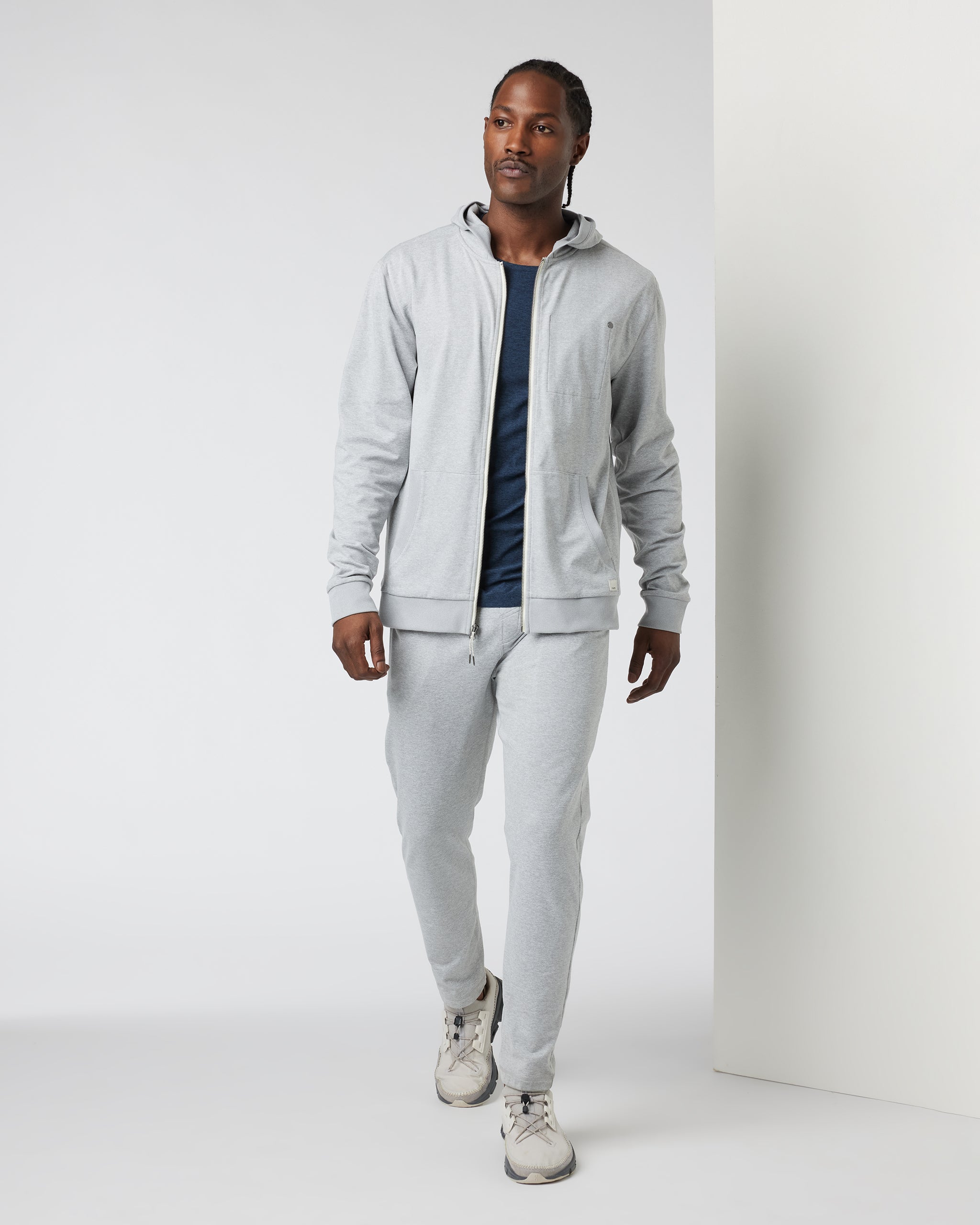 Coronado Hoodie | Light Heather Grey - Image 3