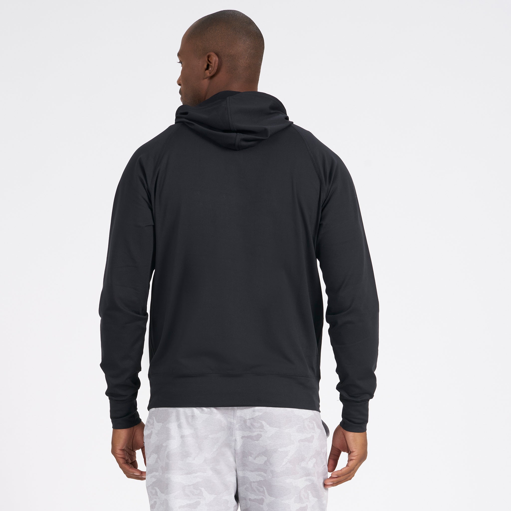 Ponto Performance Half Zip Hoodie | Black - Image 3