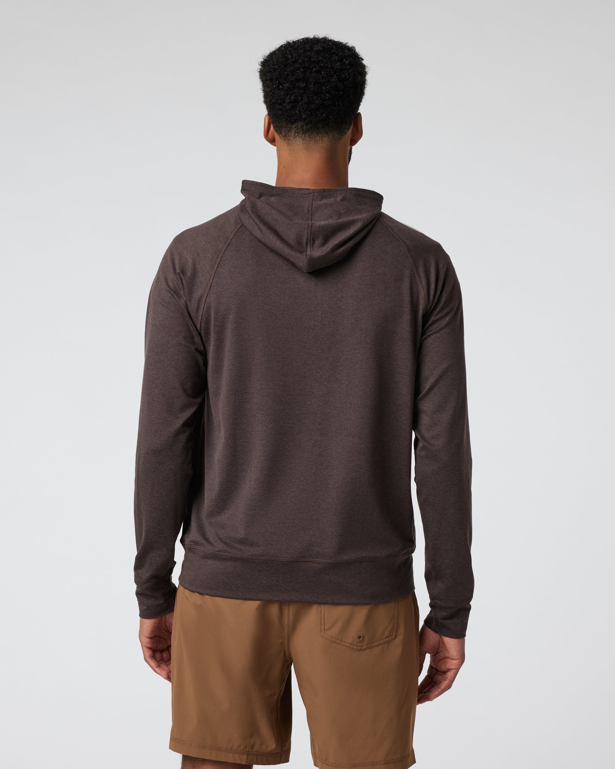Ponto Performance Half Zip Hoodie | Java Heather - Image 3