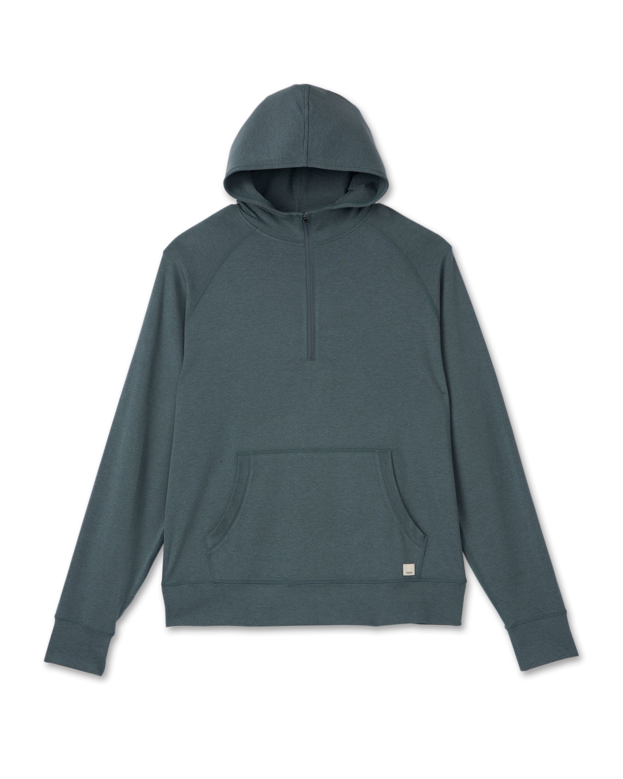 Ponto Performance Half Zip Hoodie | Lake Heather - Image 6
