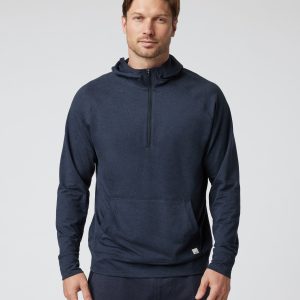 Ponto Performance Half Zip Hoodie | Midnight Heather