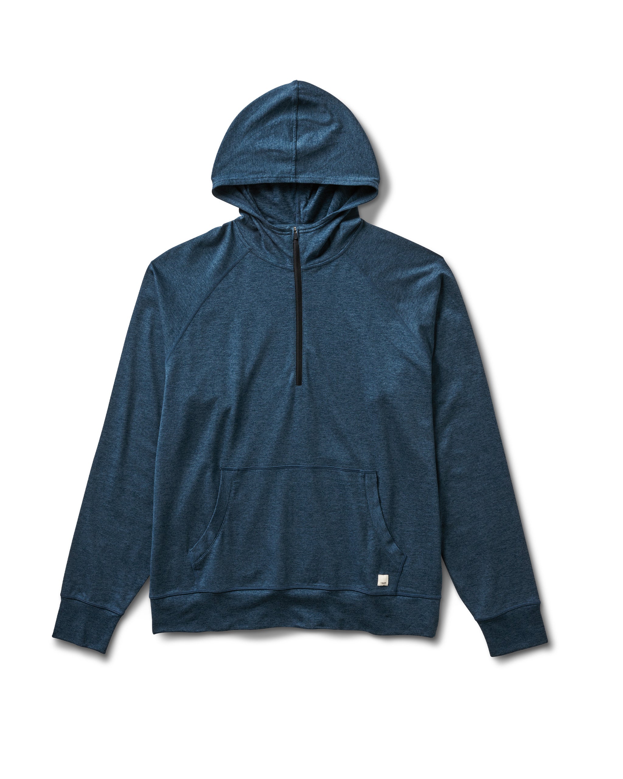 Ponto Performance Half Zip Hoodie | Indigo Heather - Image 4