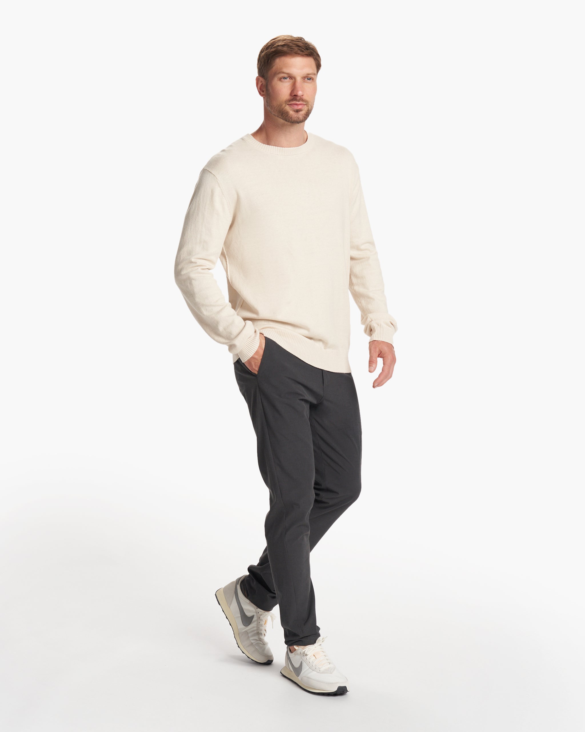 Fluent Sweater | Bone - Image 4