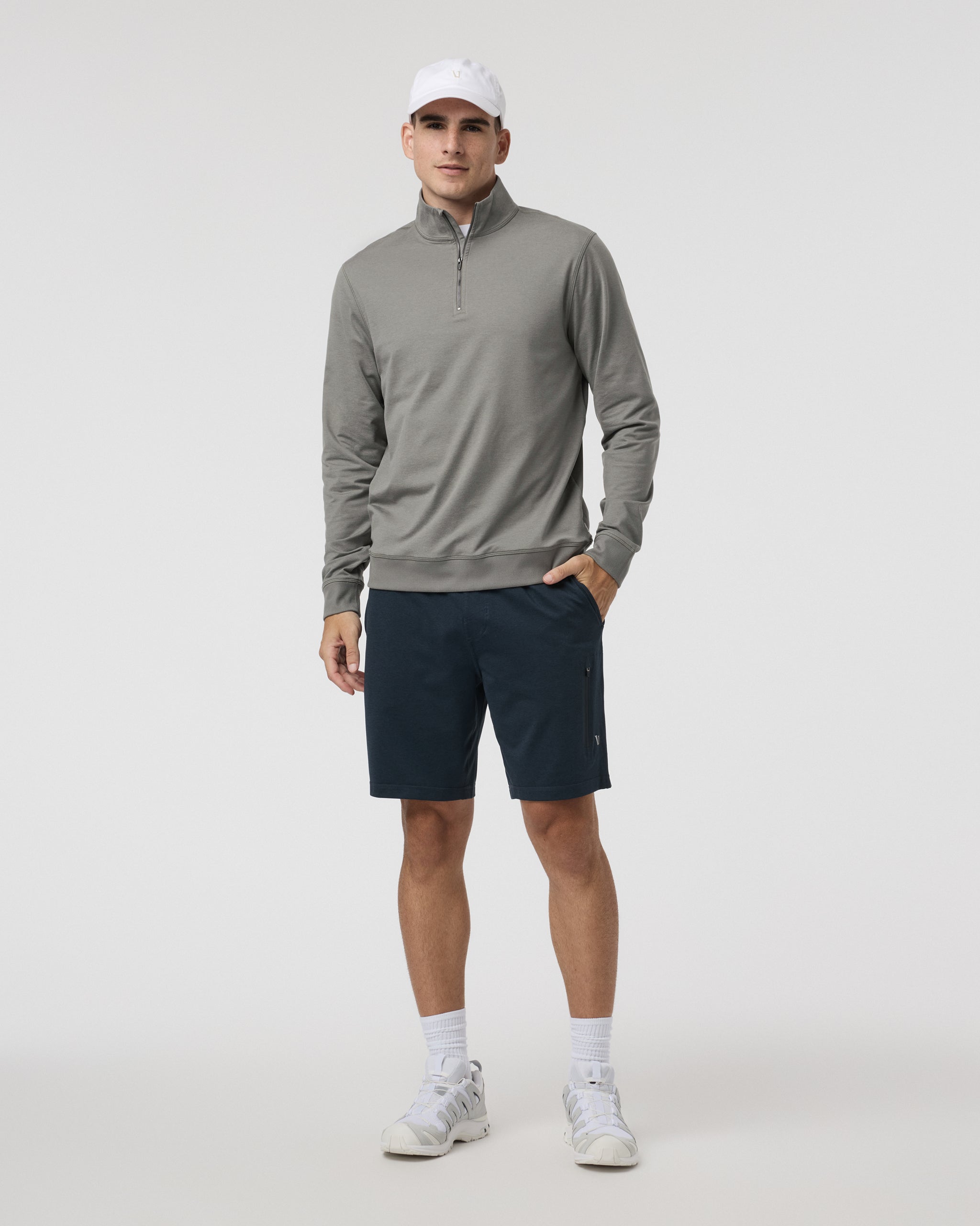 Coronado Half Zip | Dolomite Heather - Image 4
