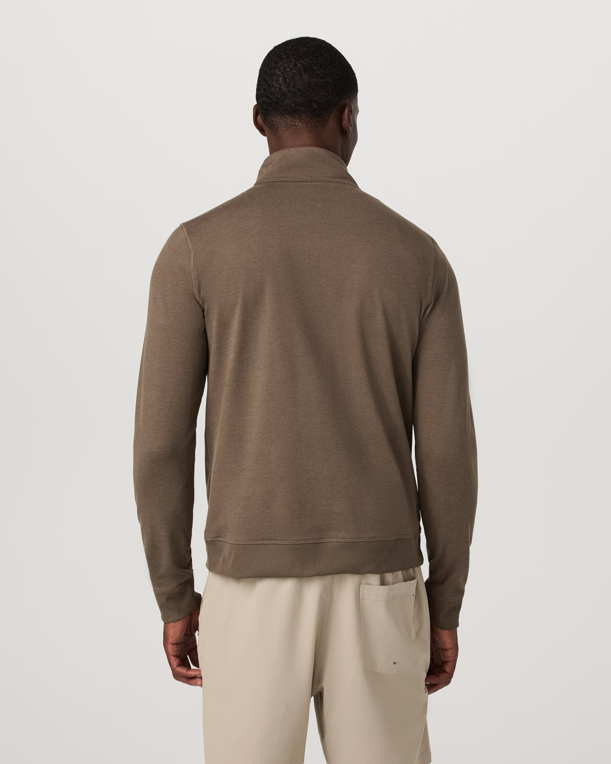 Coronado Half Zip | Espresso Heather - Image 5
