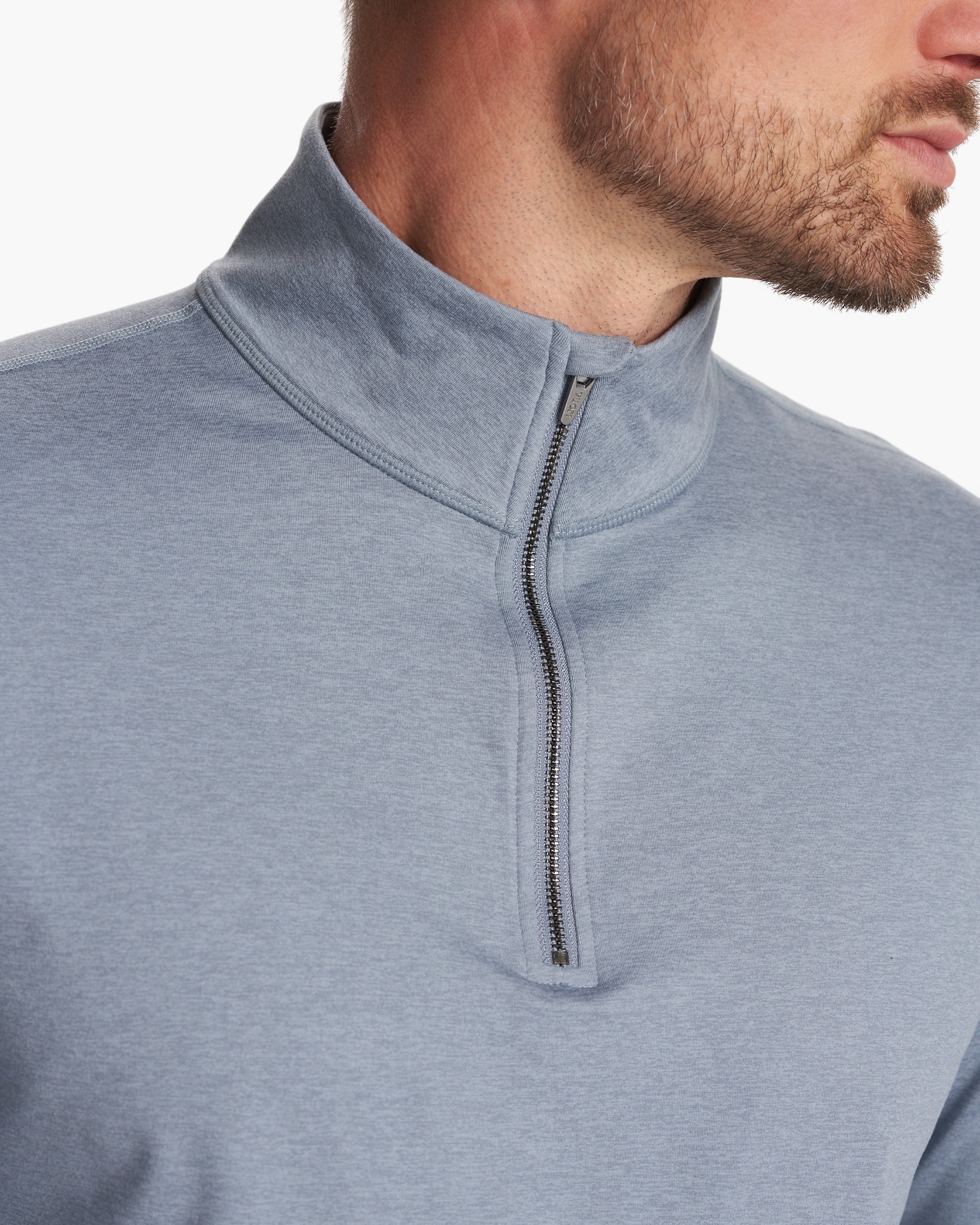 Coronado Half Zip | Flint Heather - Image 5