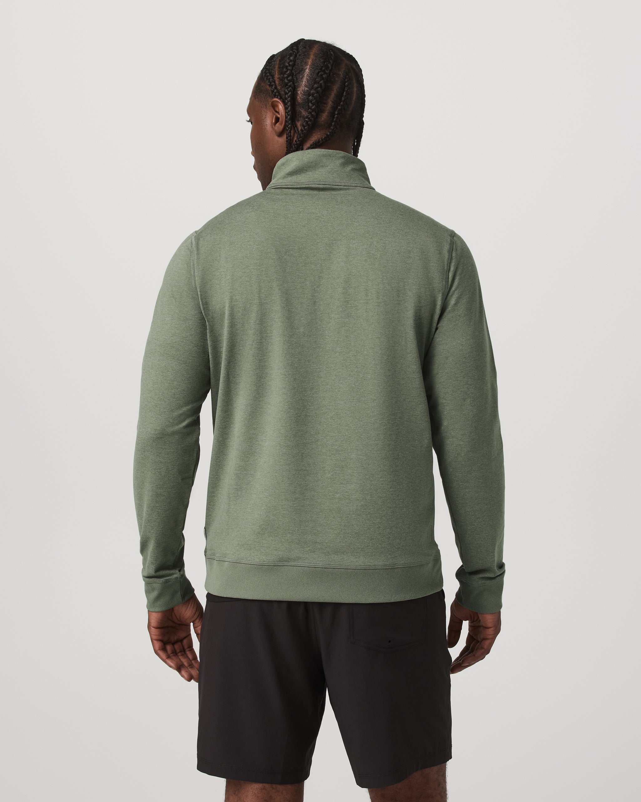 Coronado Half Zip | Light Oregano Heather - Image 3