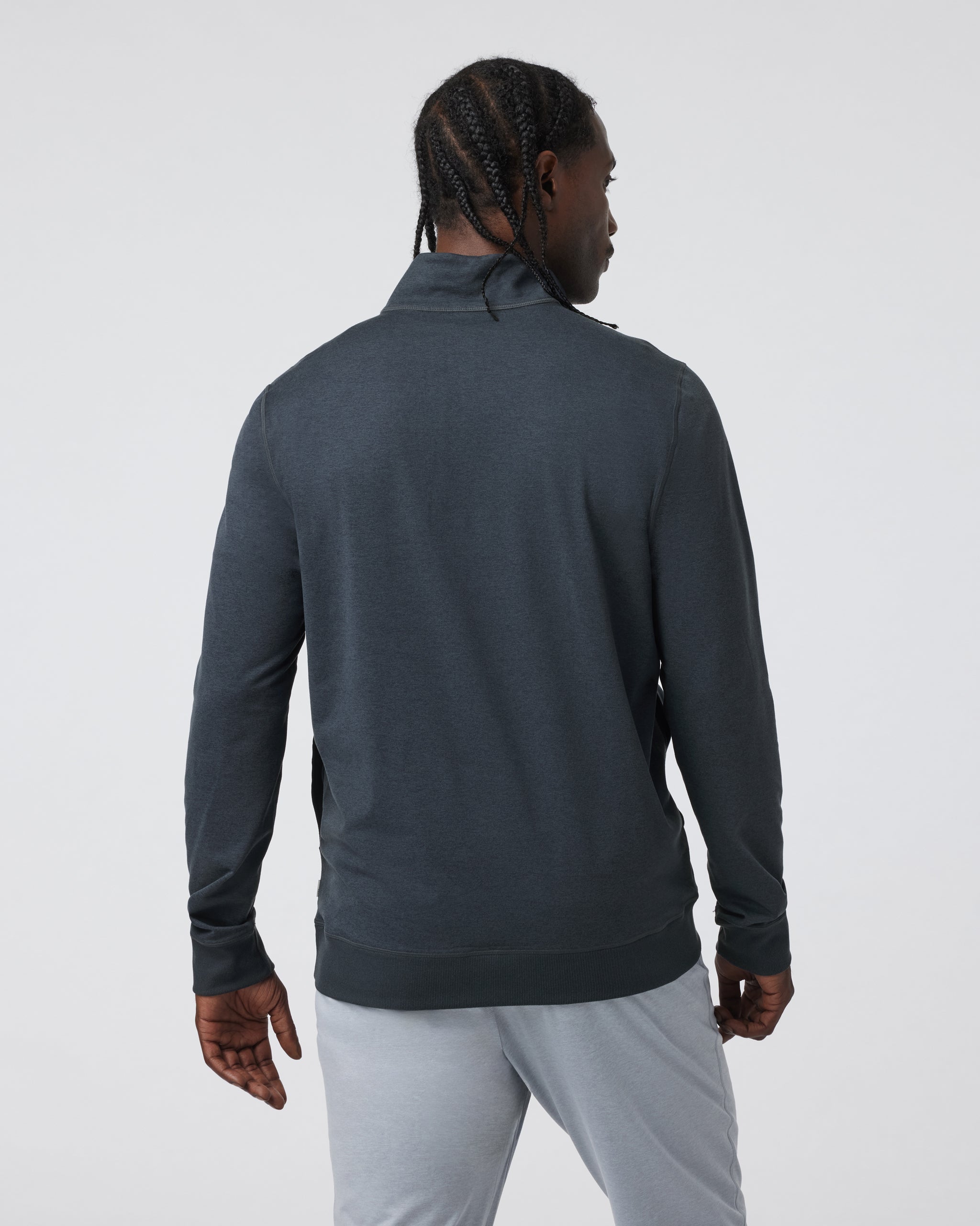 Coronado Half Zip | Midnight Heather - Image 3