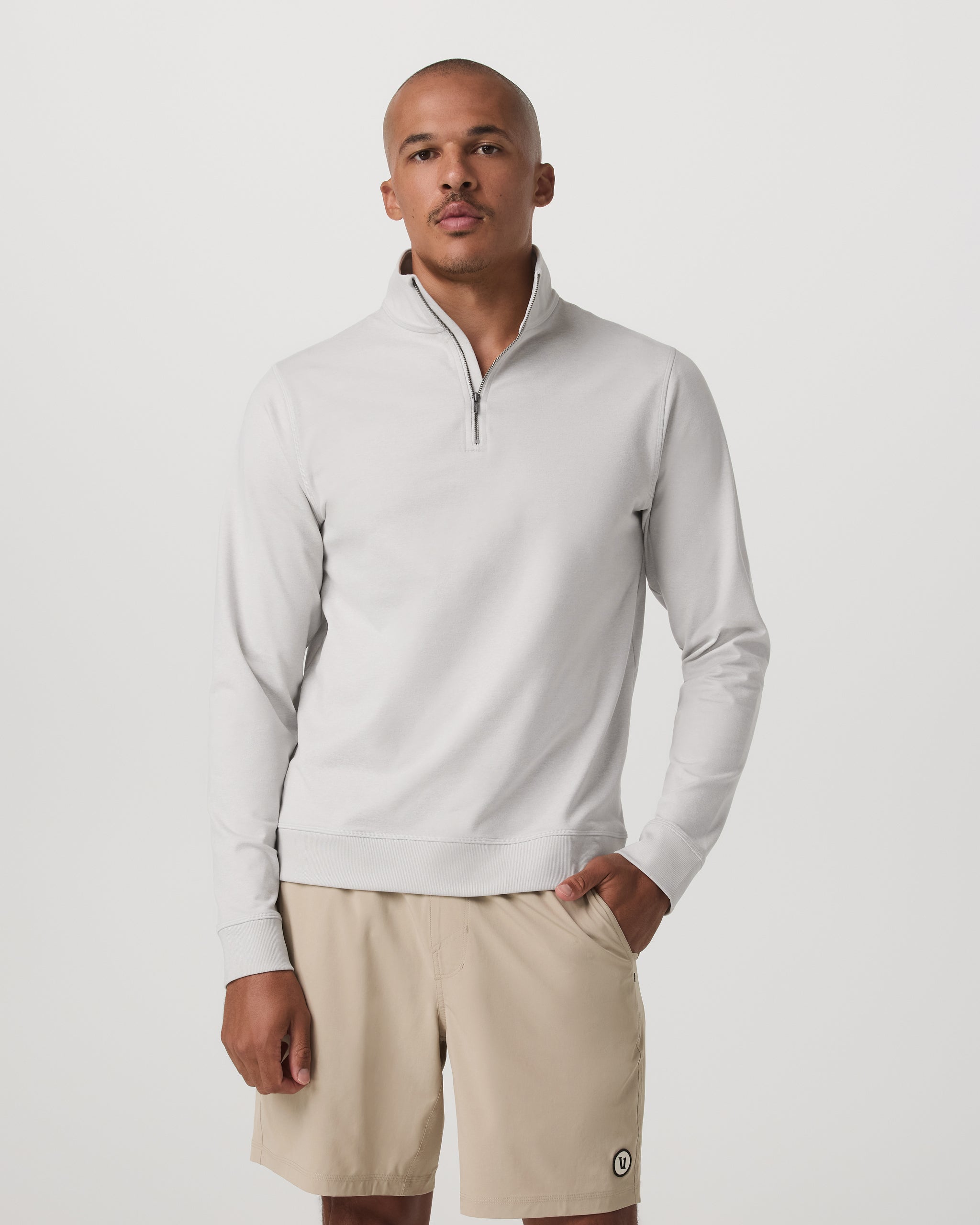 Coronado Half Zip | Salt Heather