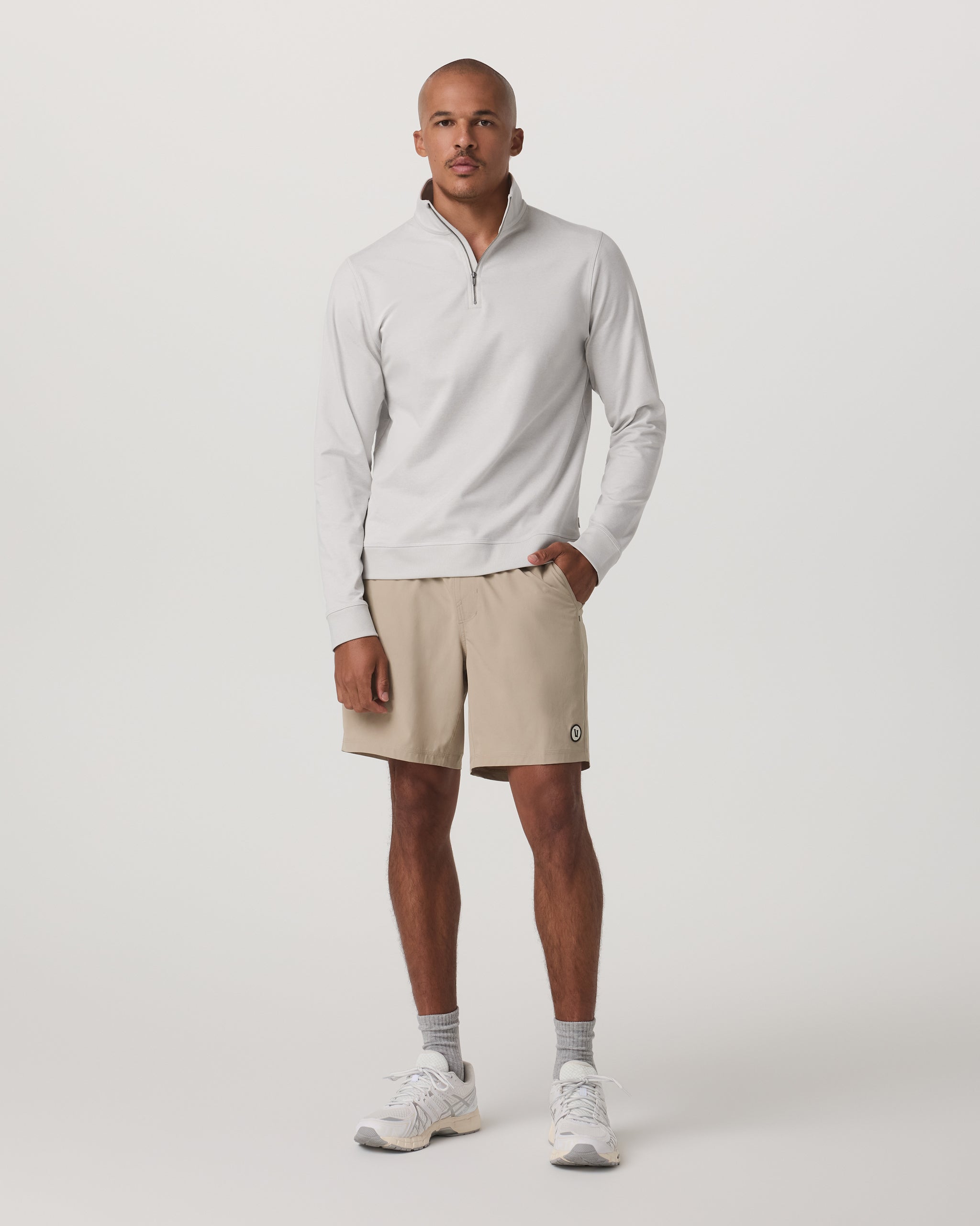 Coronado Half Zip | Salt Heather - Image 4