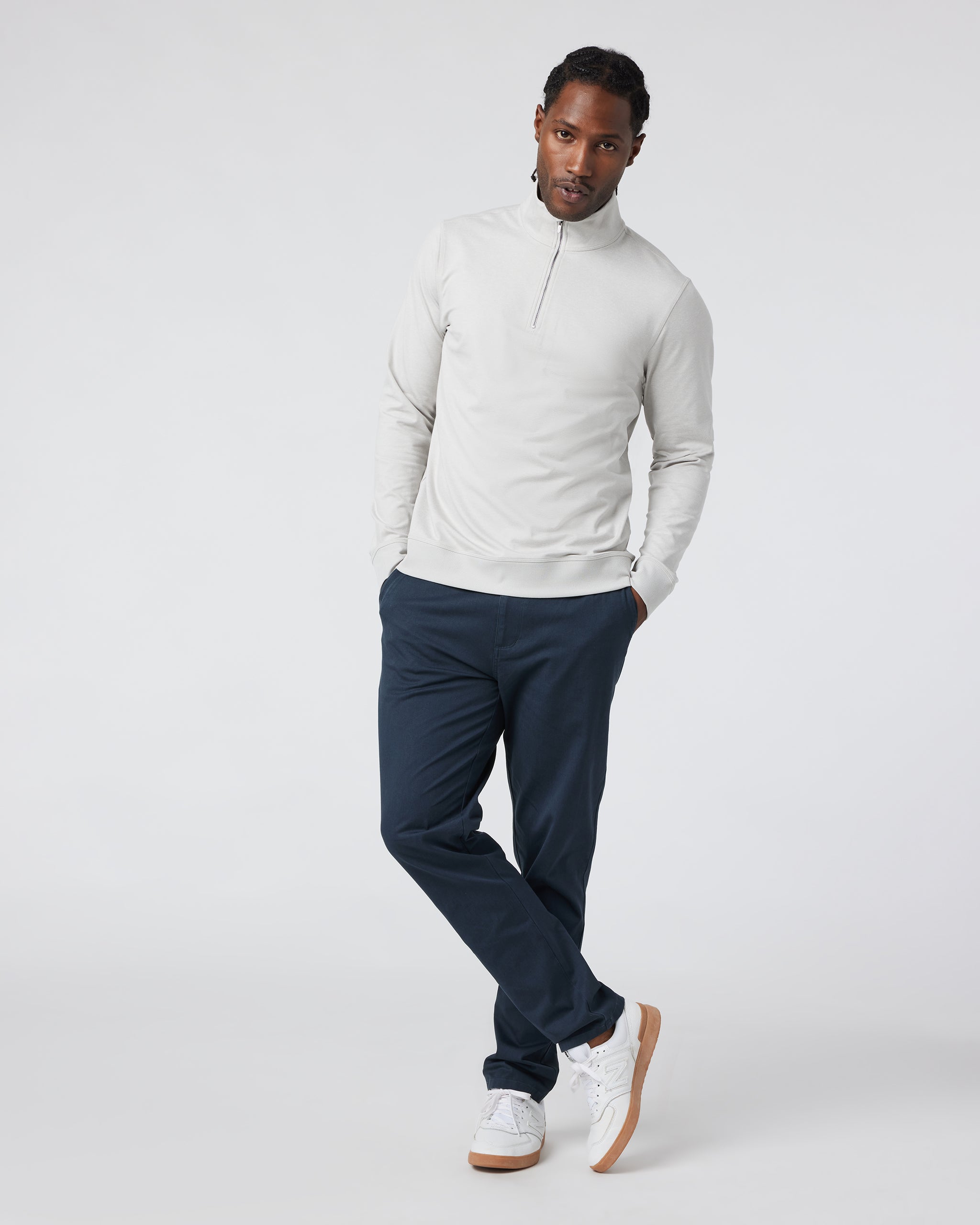 Coronado Half Zip | Suede Heather - Image 2