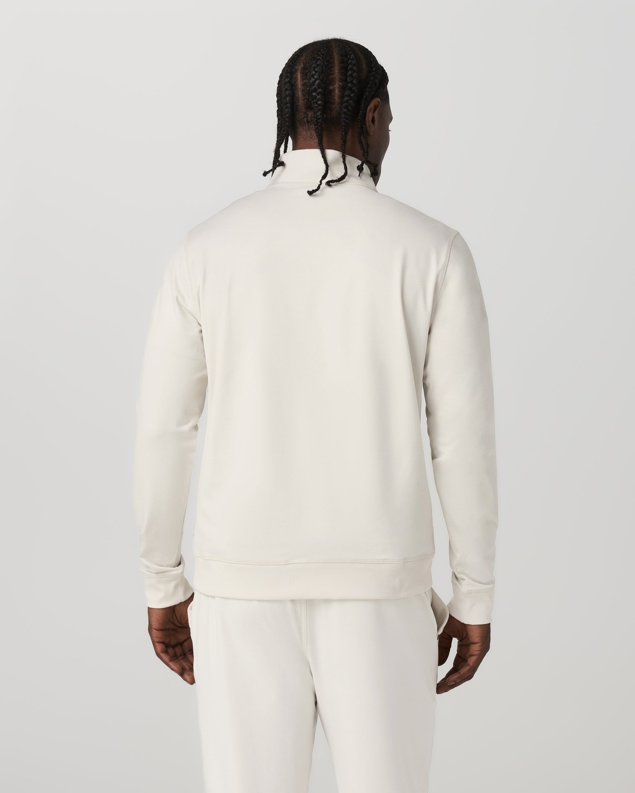 Coronado Half Zip | Ivory Heather - Image 3
