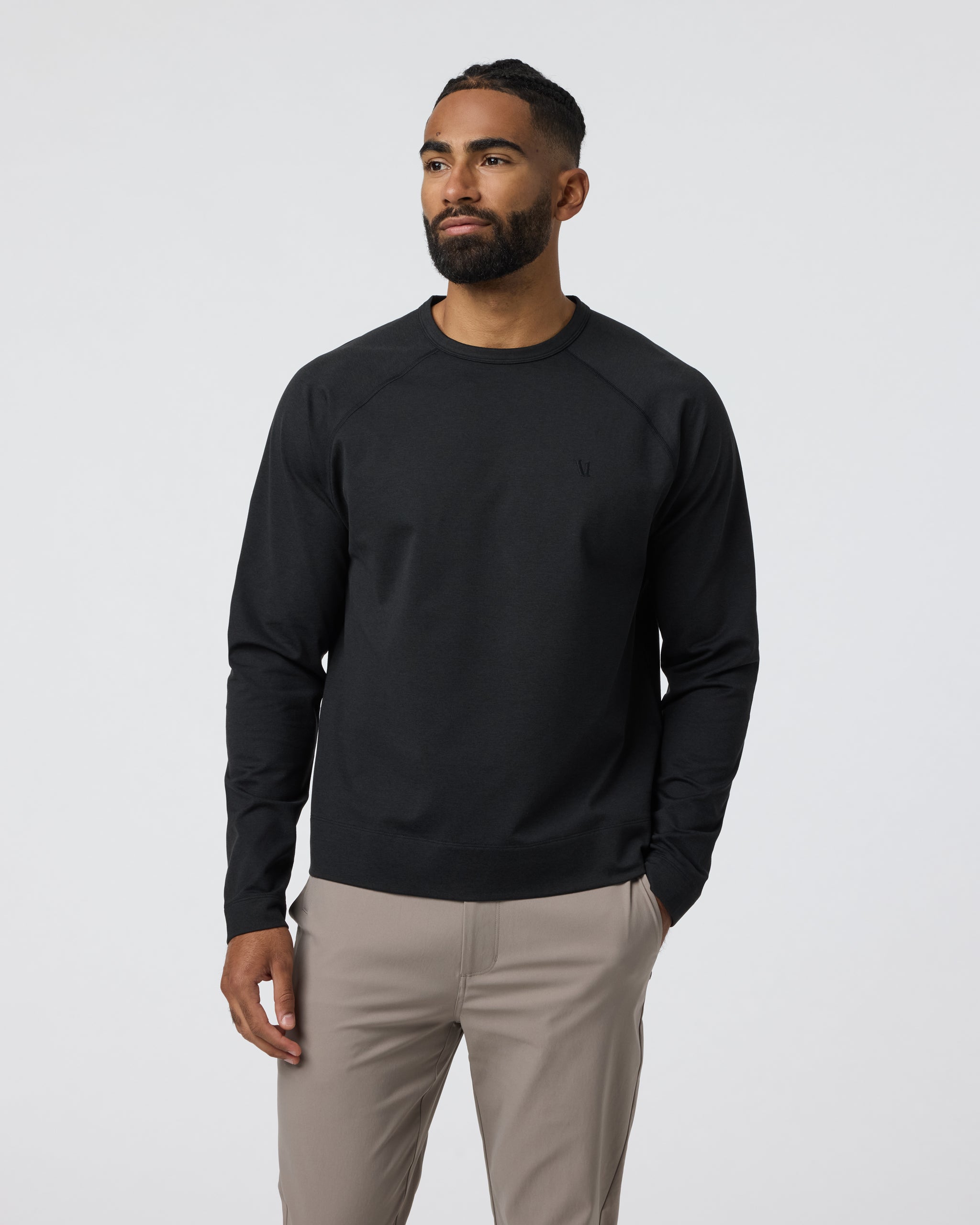 Coronado Crew | Black Heather