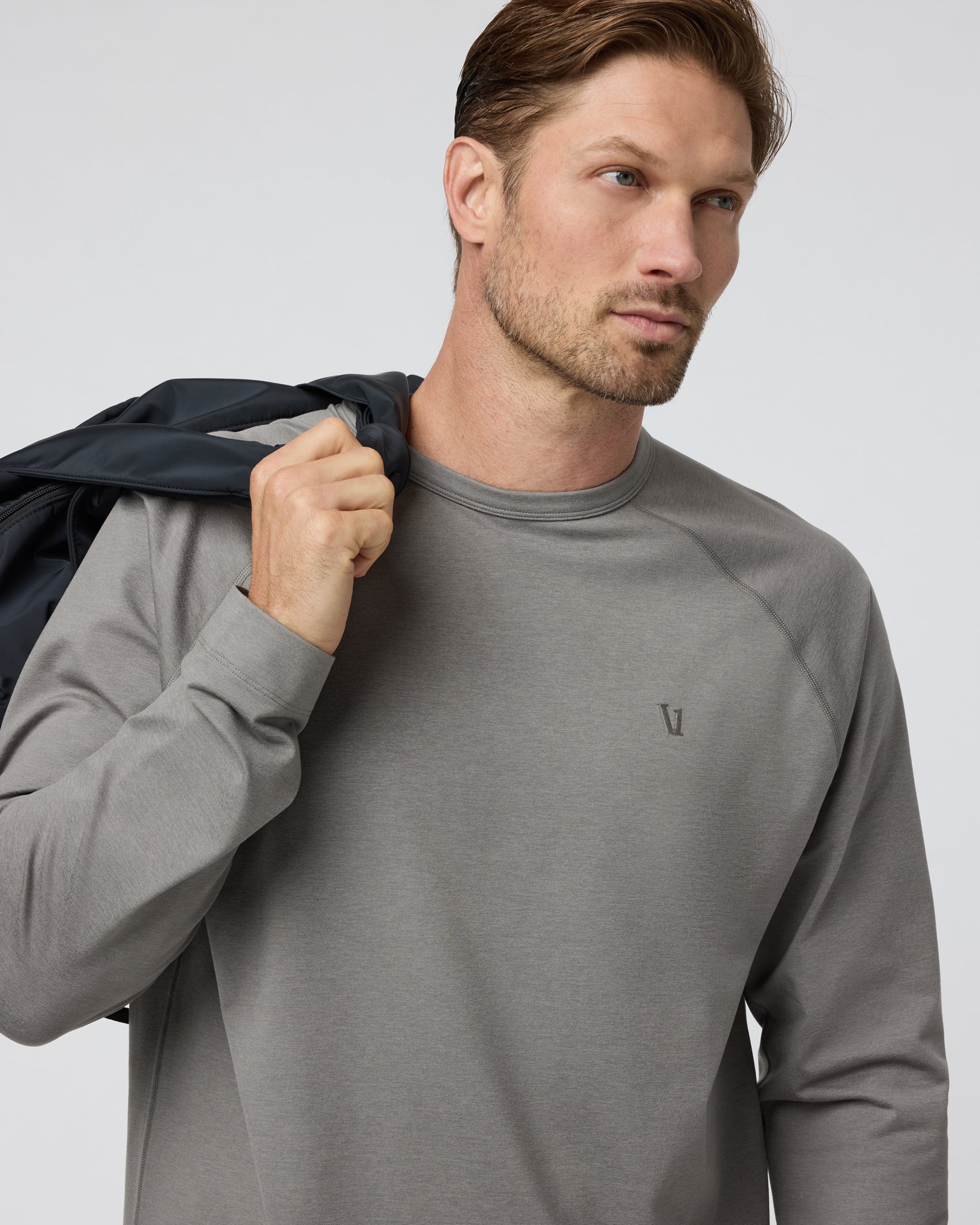 Coronado Crew | Dolomite Heather