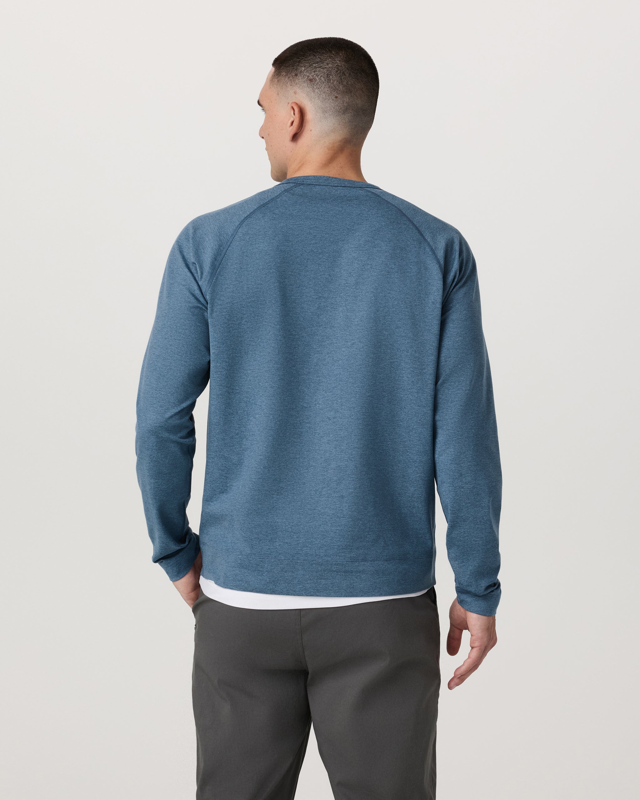 Coronado Crew | Pool Blue Heather - Image 3