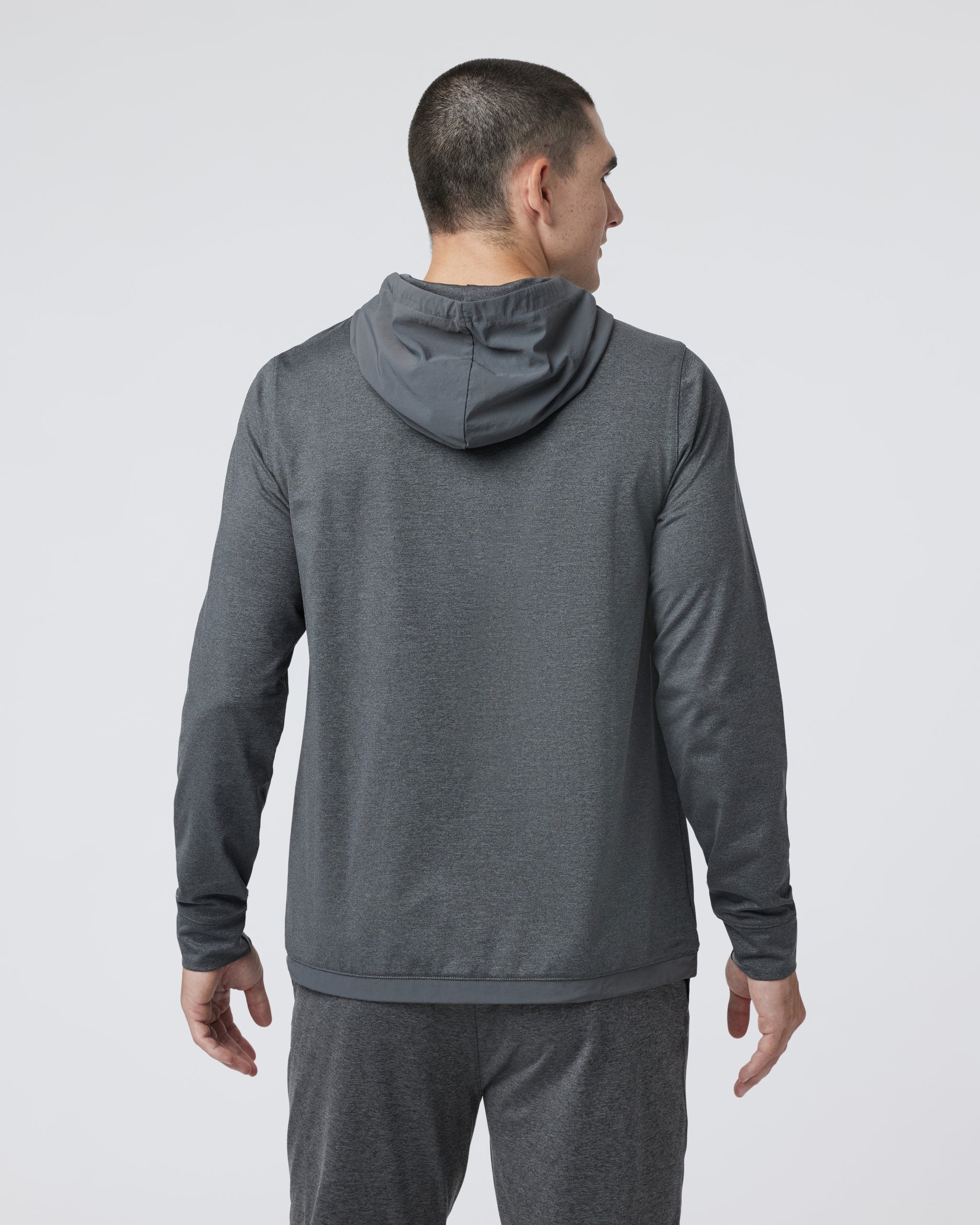 Sunday Element Hoodie | Charcoal Heather - Image 4