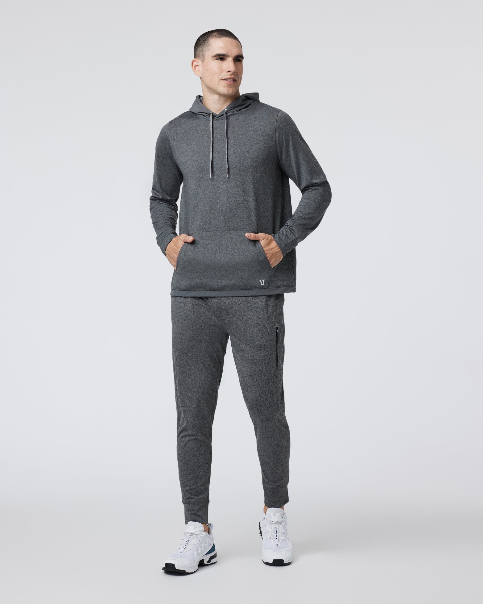 Sunday Element Hoodie | Charcoal Heather - Image 5