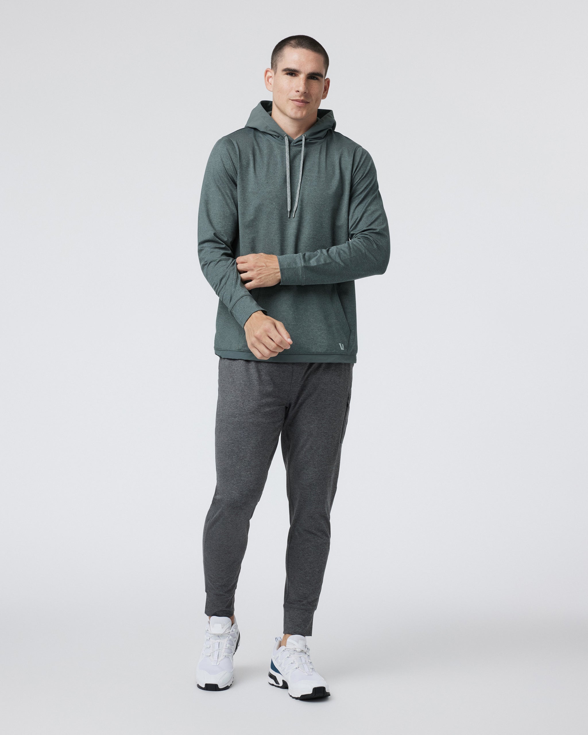 Sunday Element Hoodie | Smoked Beryl Heather - Image 3
