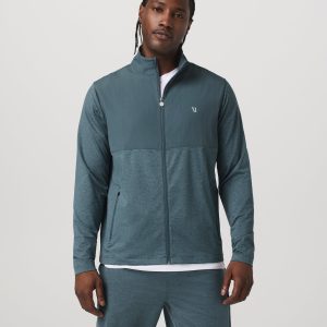 Sunday Element Track Jacket | Blue Sea Heather