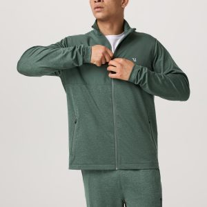 Sunday Element Track Jacket | Agate Green Heather