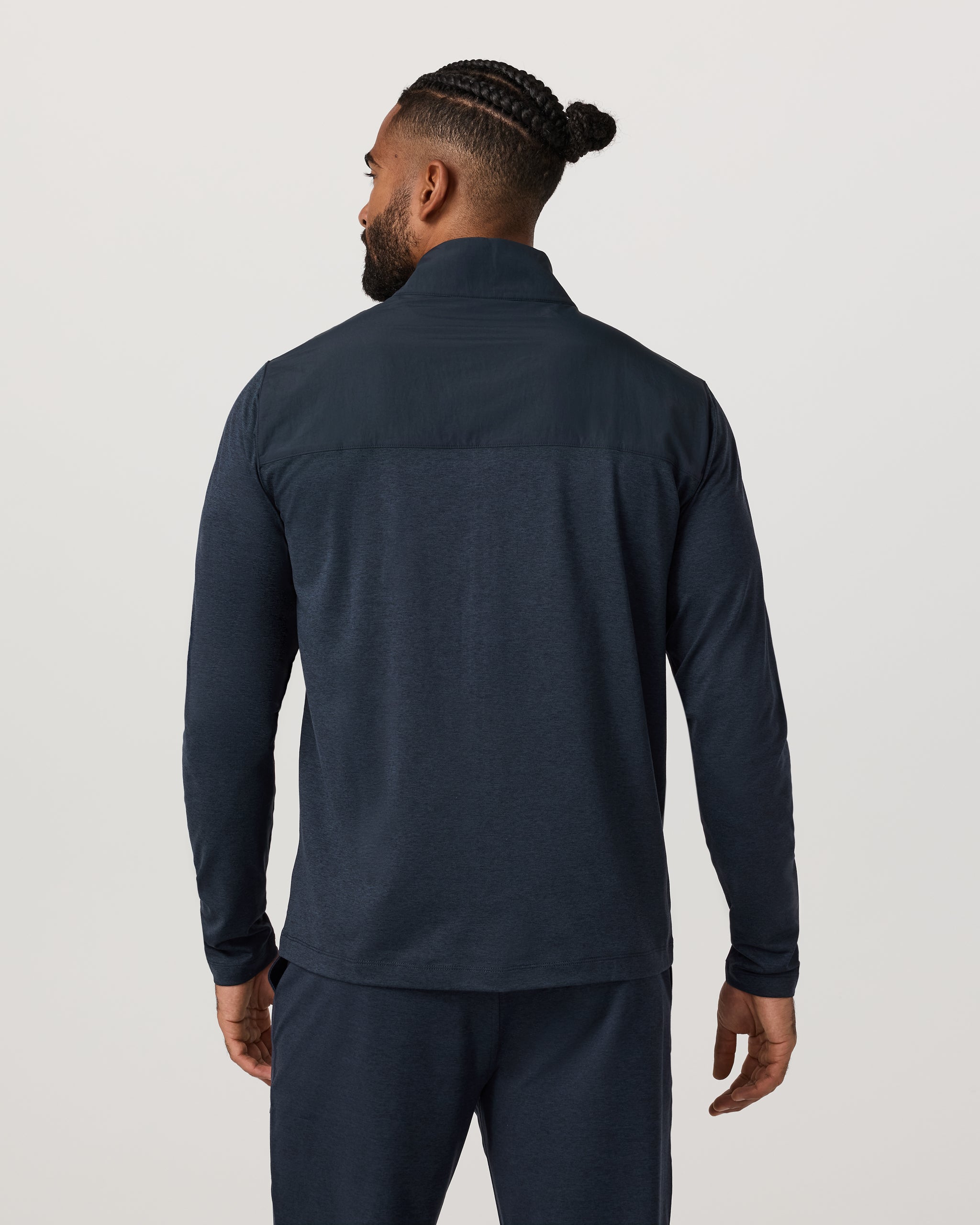 Sunday Element Track Jacket | Ink Heather - Image 3