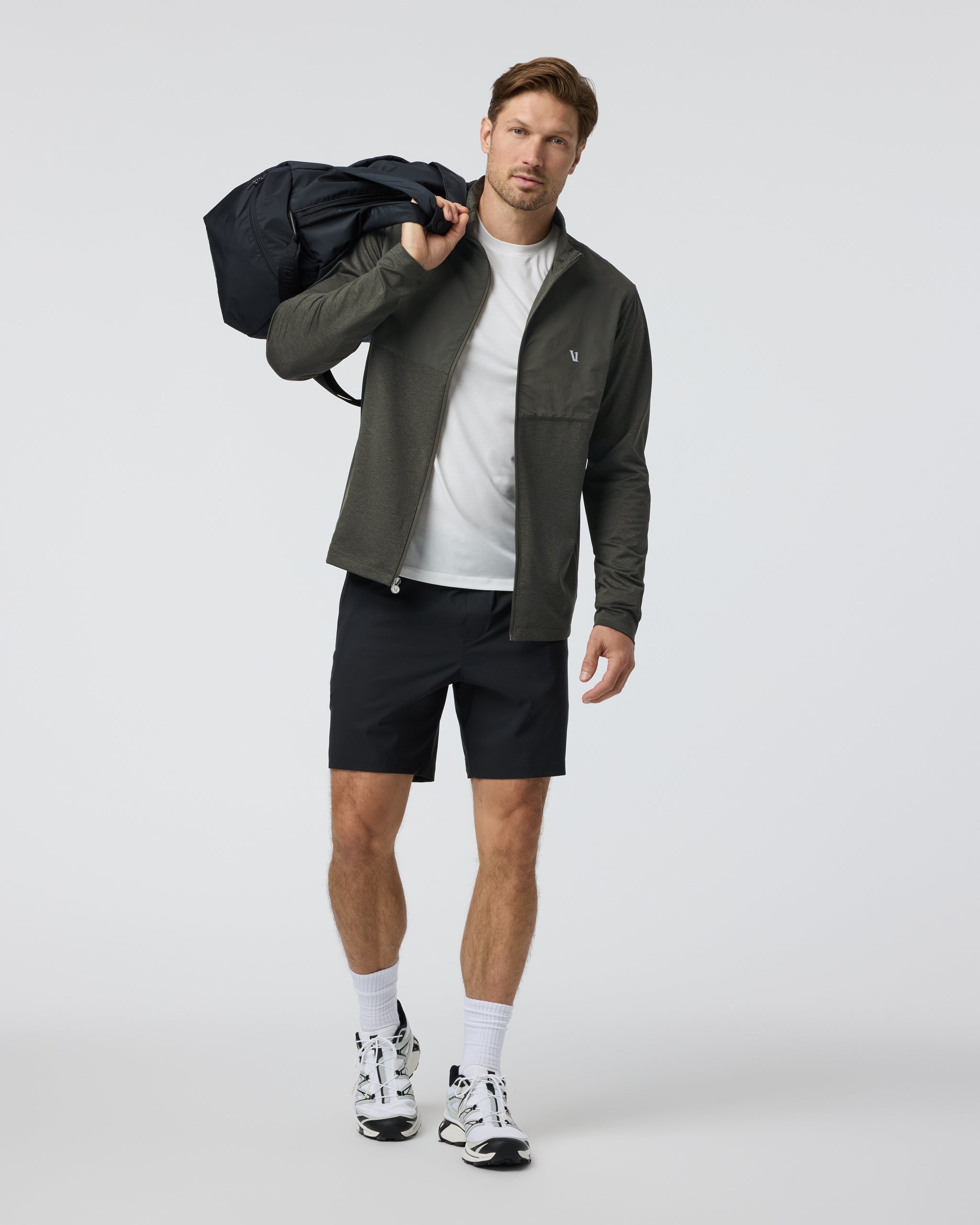Sunday Element Track Jacket | Kale Heather - Image 3