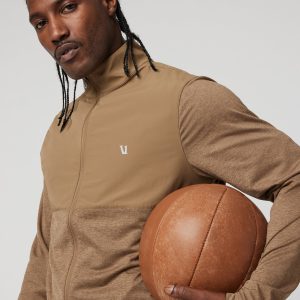 Sunday Element Track Jacket | Pecan Heather