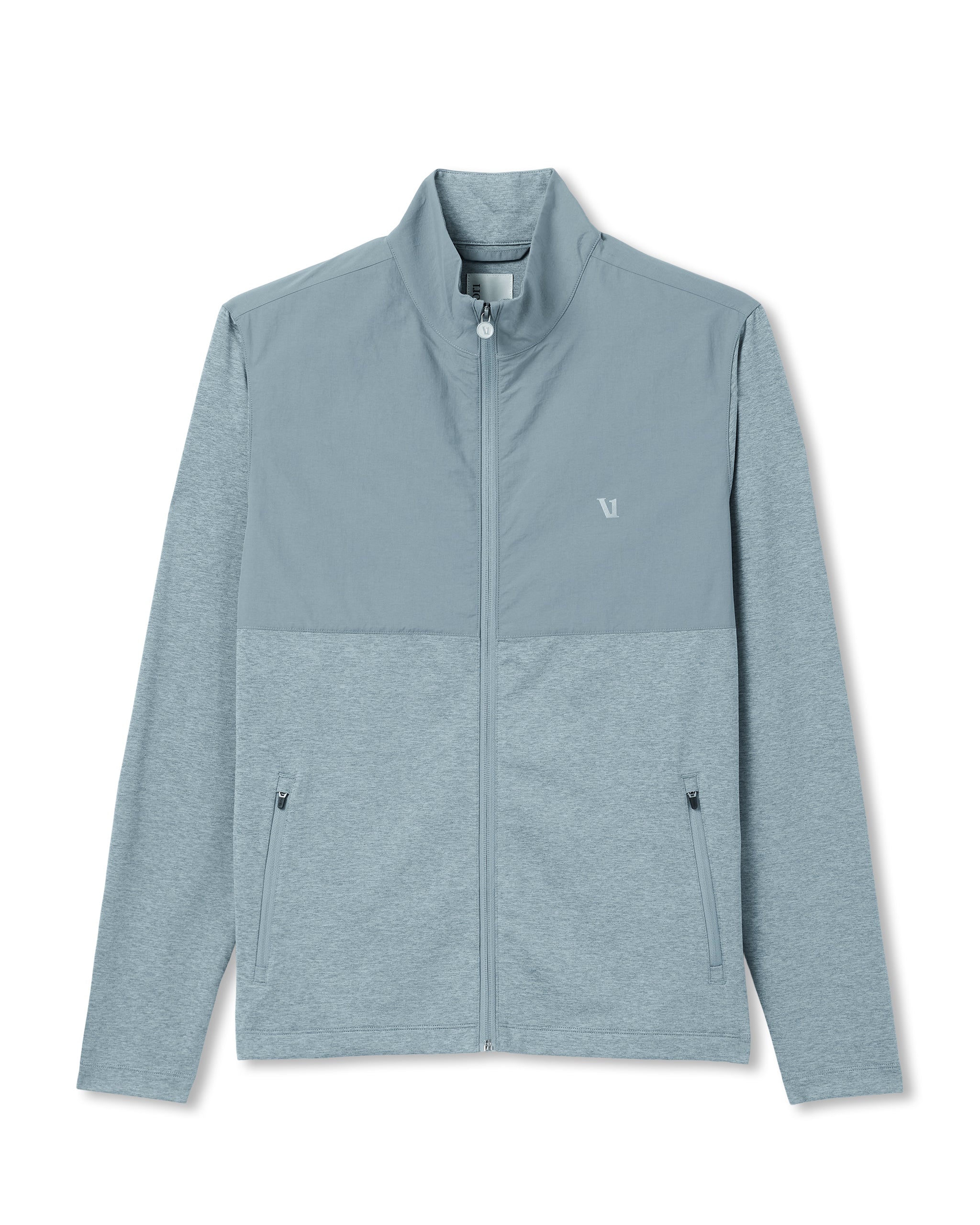 Sunday Element Track Jacket | Dusty Blue Heather - Image 6