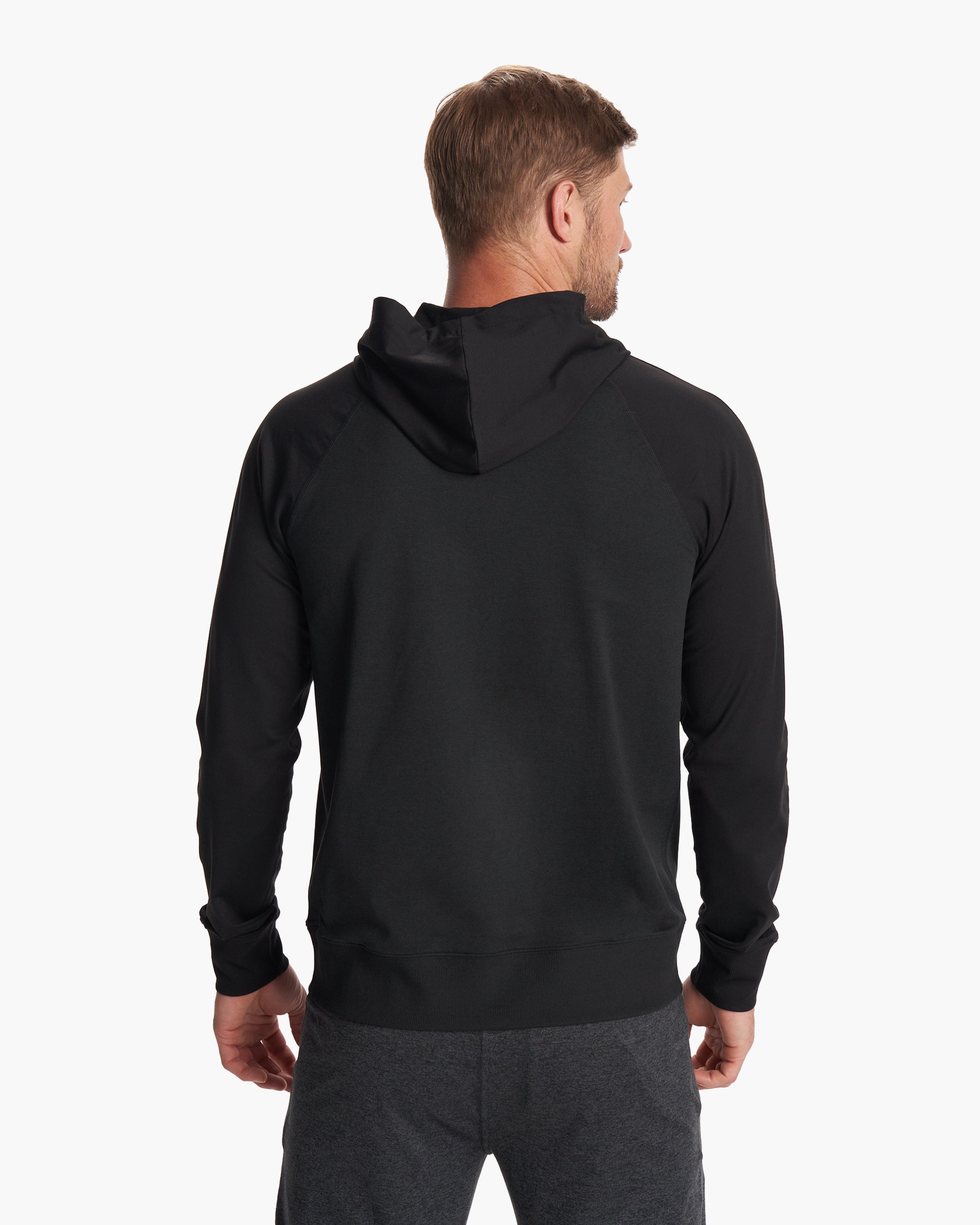 Coronado Pullover Hoodie | Black Heather - Image 2