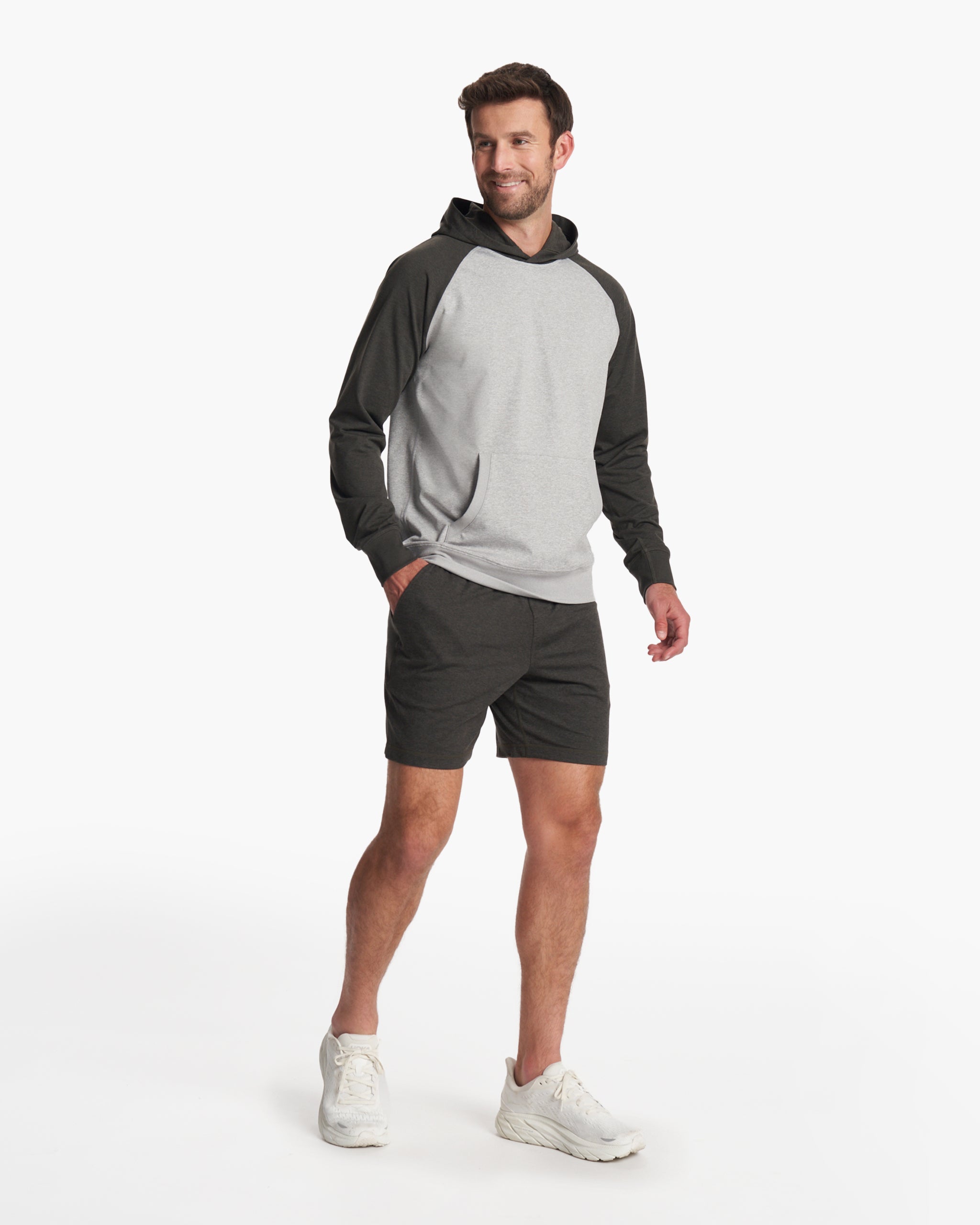 Coronado Pullover Hoodie | Light Heather Grey - Image 3