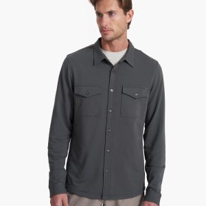 Boulevard Shirt Jacket | Shale
