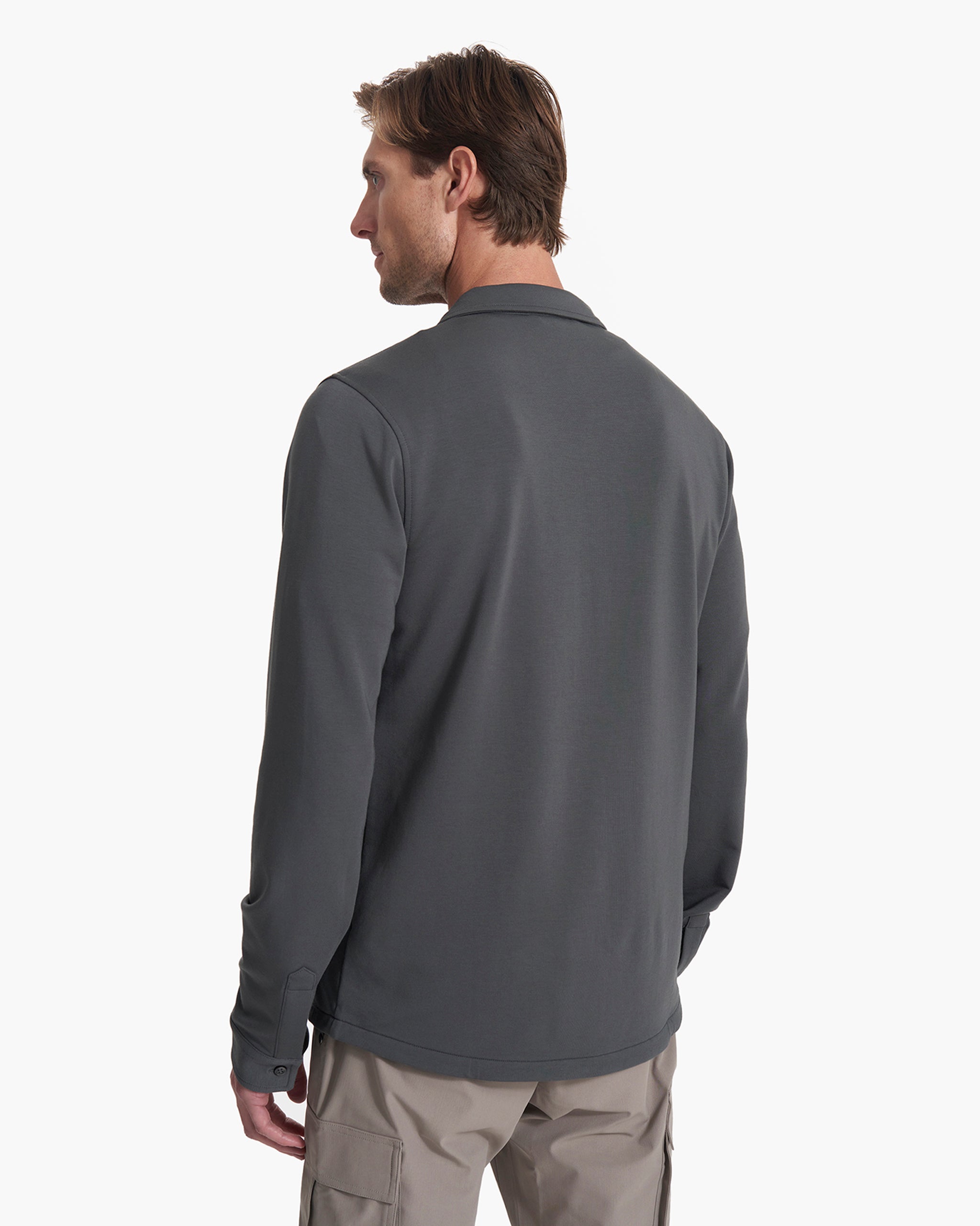 Boulevard Shirt Jacket | Shale - Image 4